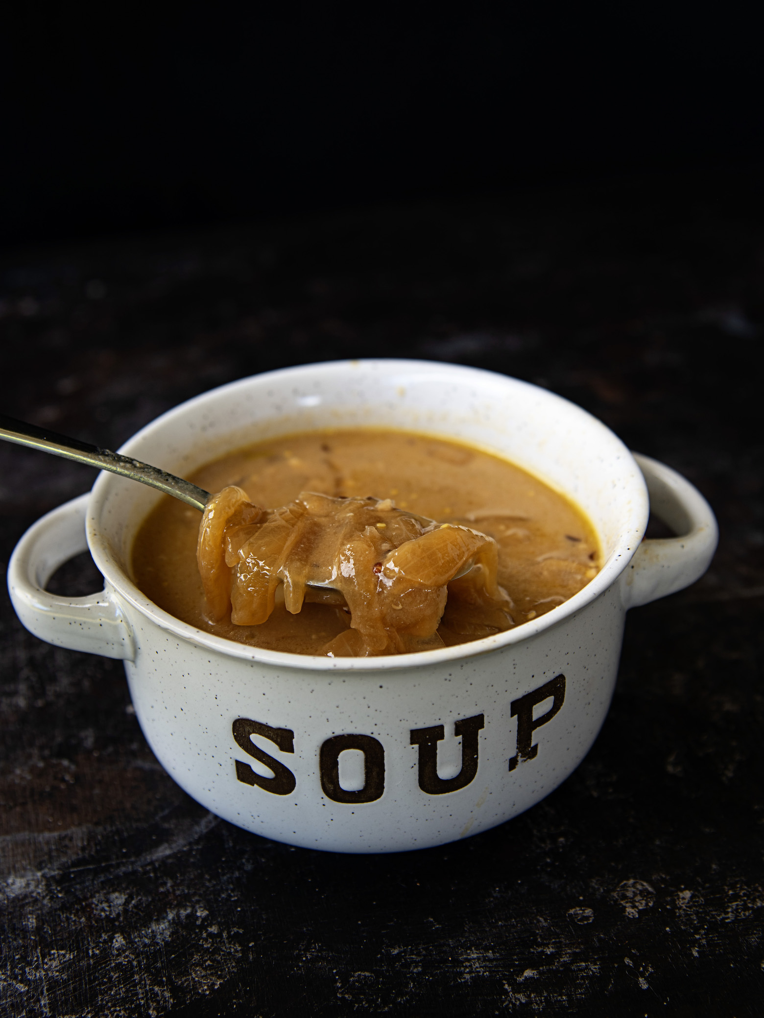 German Caramelized Onion Ale Soup