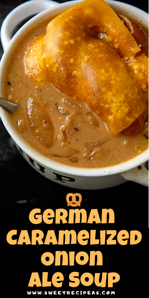 German Caramelized Onion Ale Soup