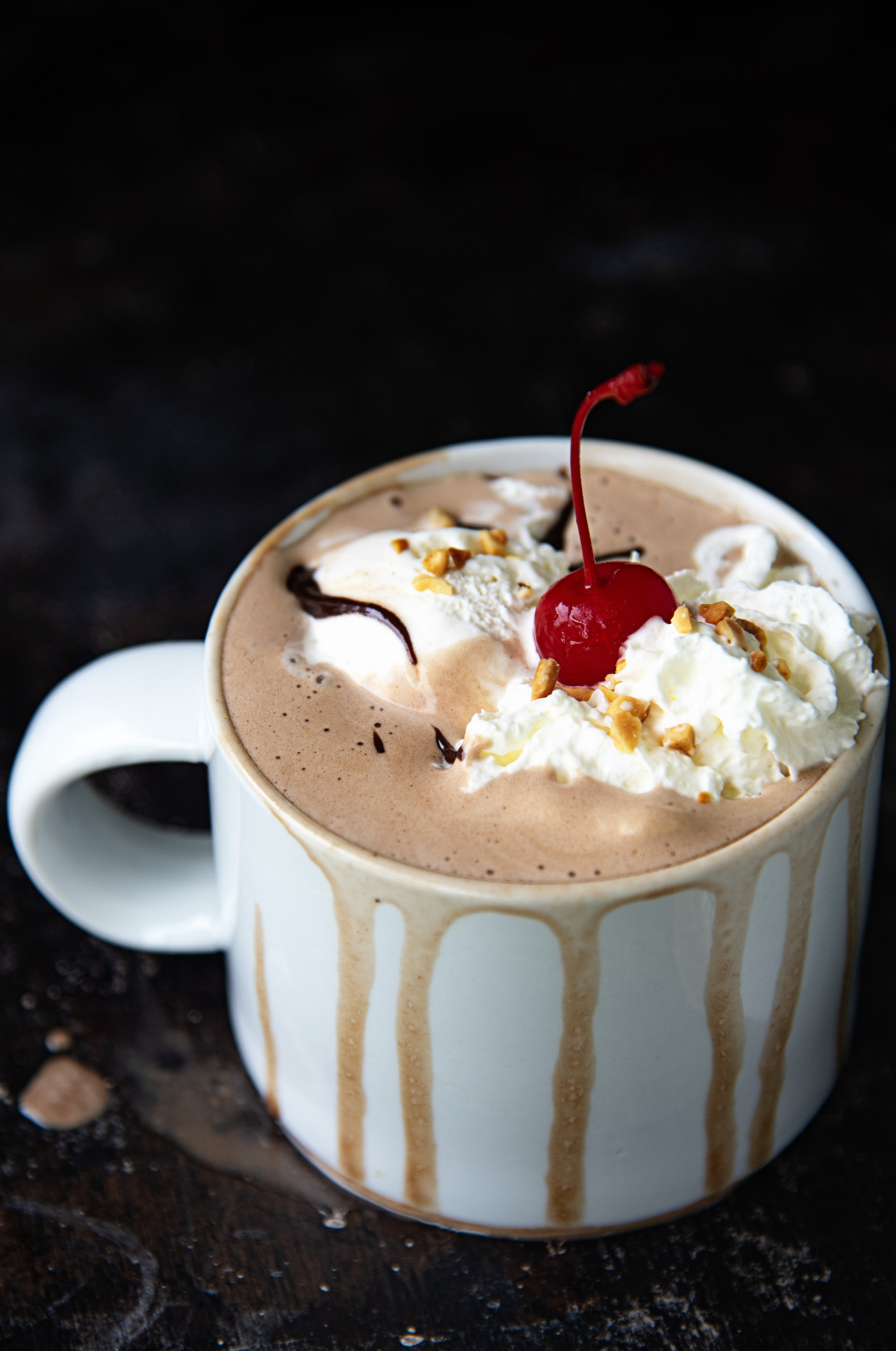 Hot Fudge Sundae Hot Chocolate