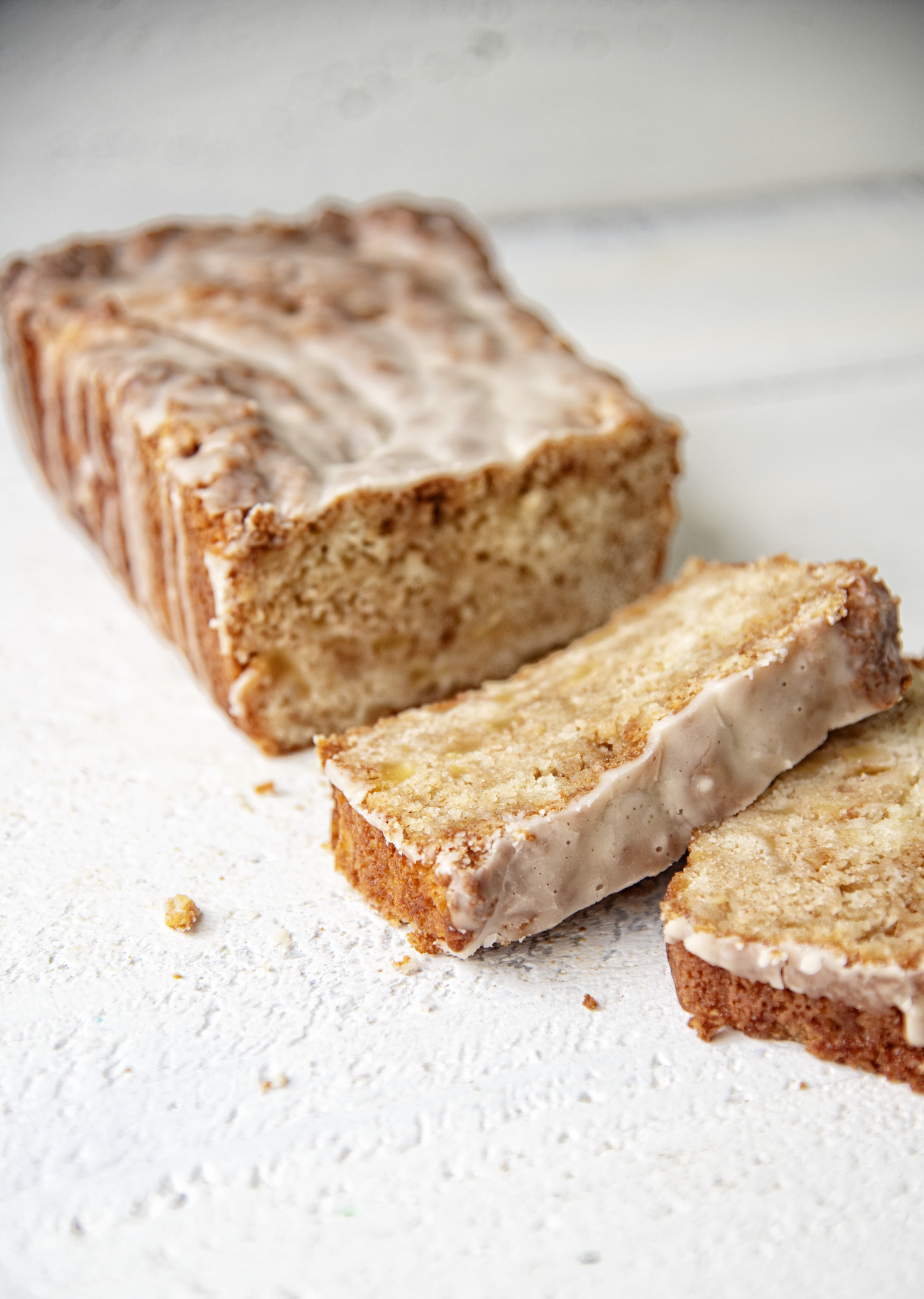 Maple Apple Fritter Bread 