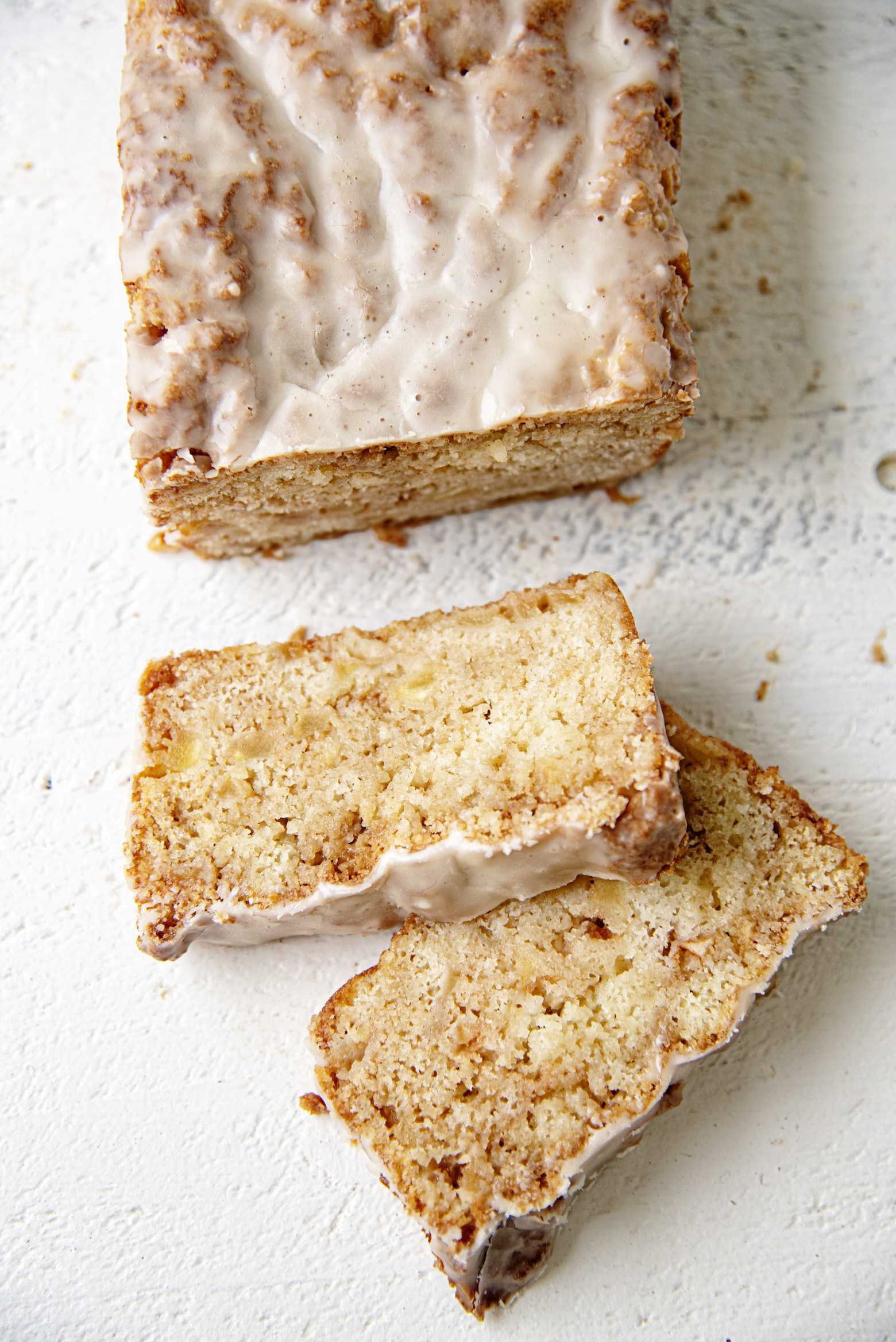 Maple Apple Fritter Bread 