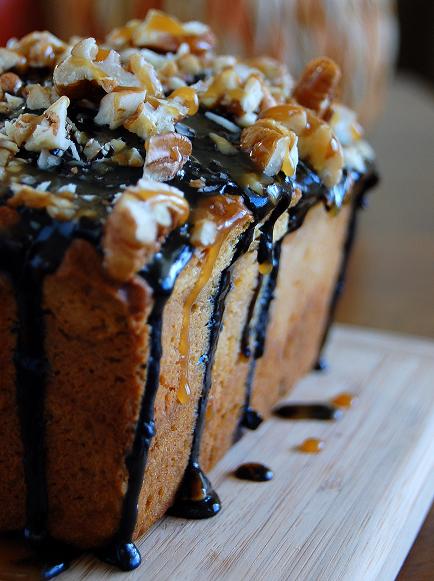 Pumpkin Caramel Cheesecake Turtle Bread