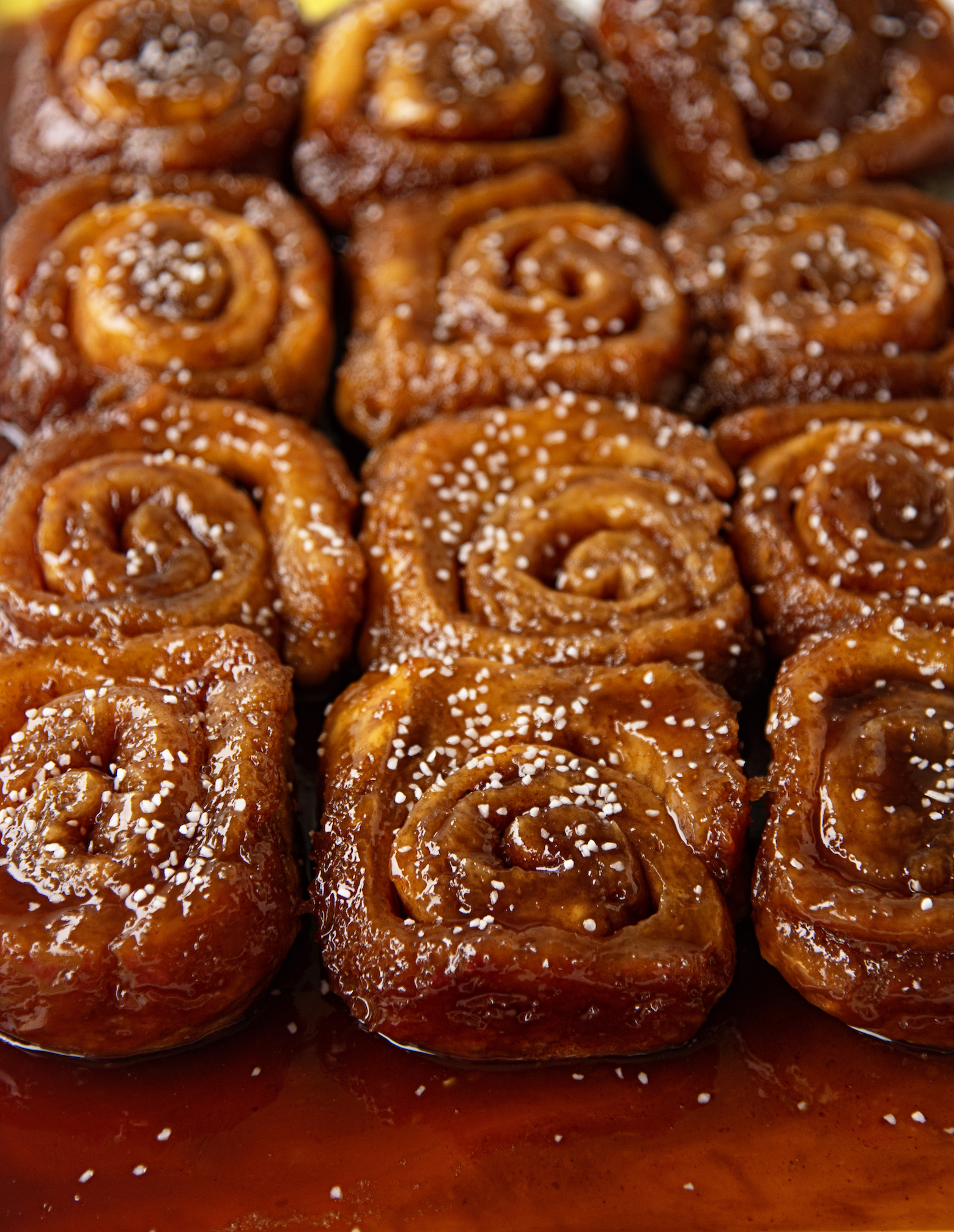 Salted Pretzel Sticky Buns