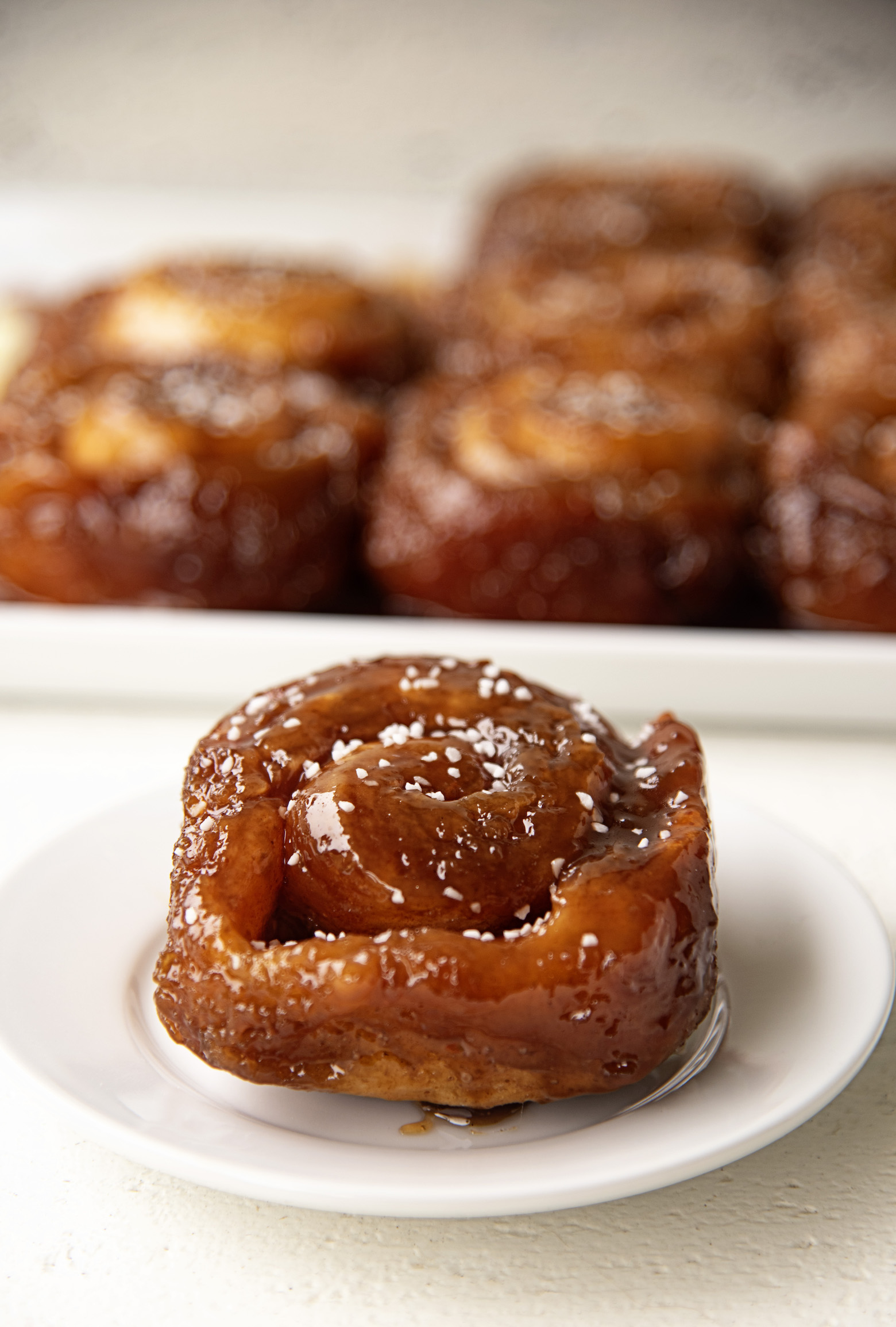 Salted Pretzel Sticky Buns