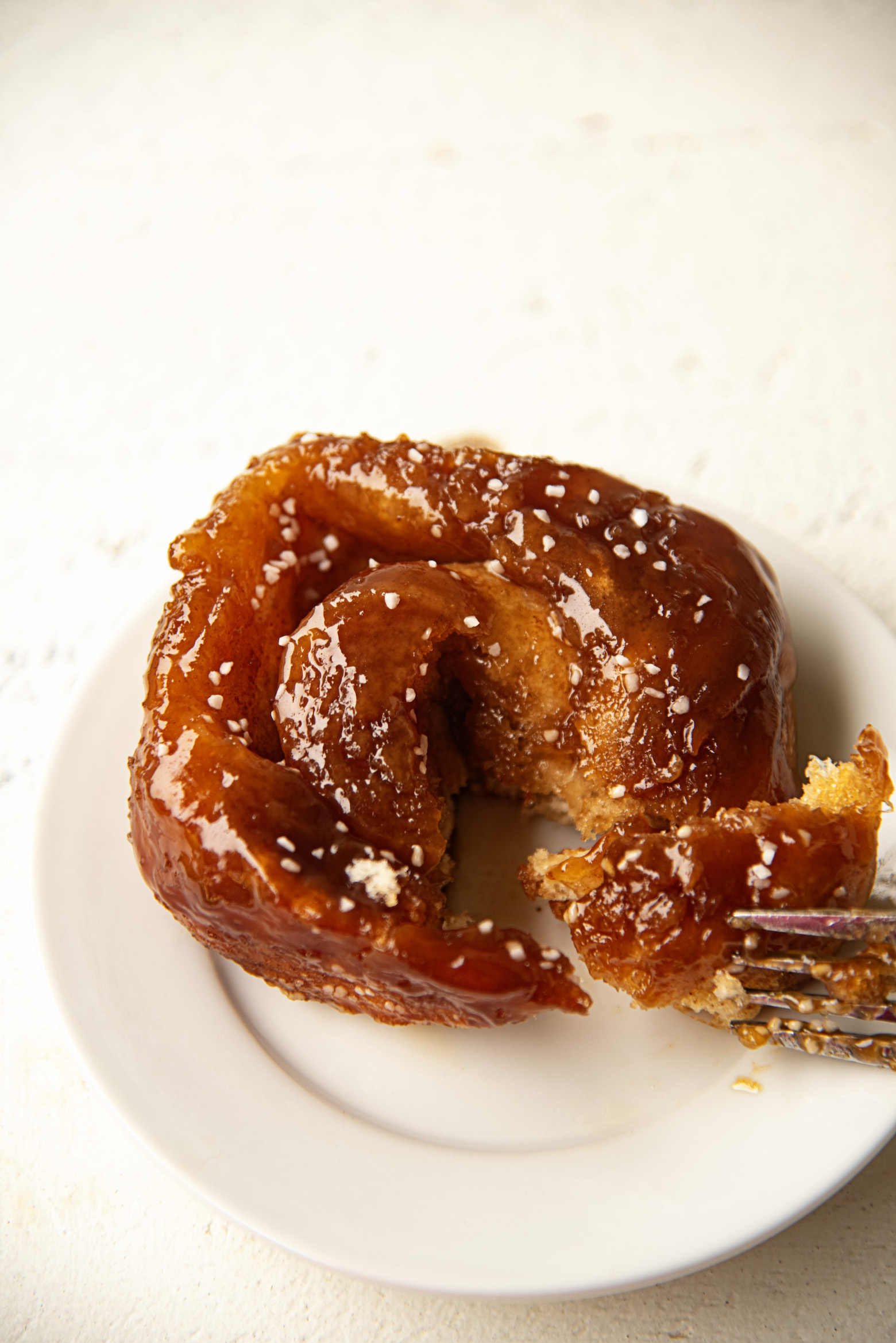 Salted Pretzel Sticky Buns