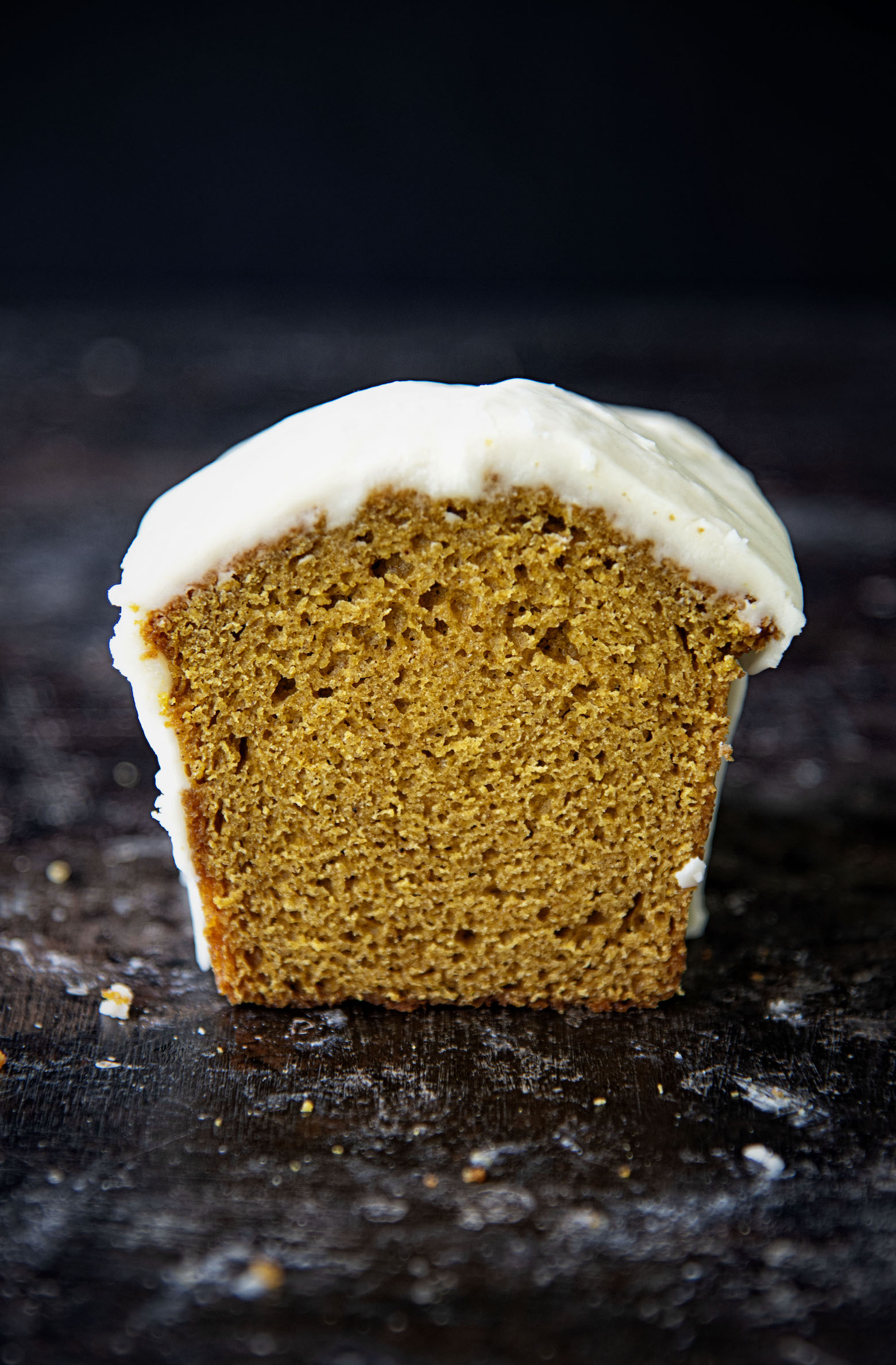 Whiskey Glazed Spiced Pumpkin Loaf 