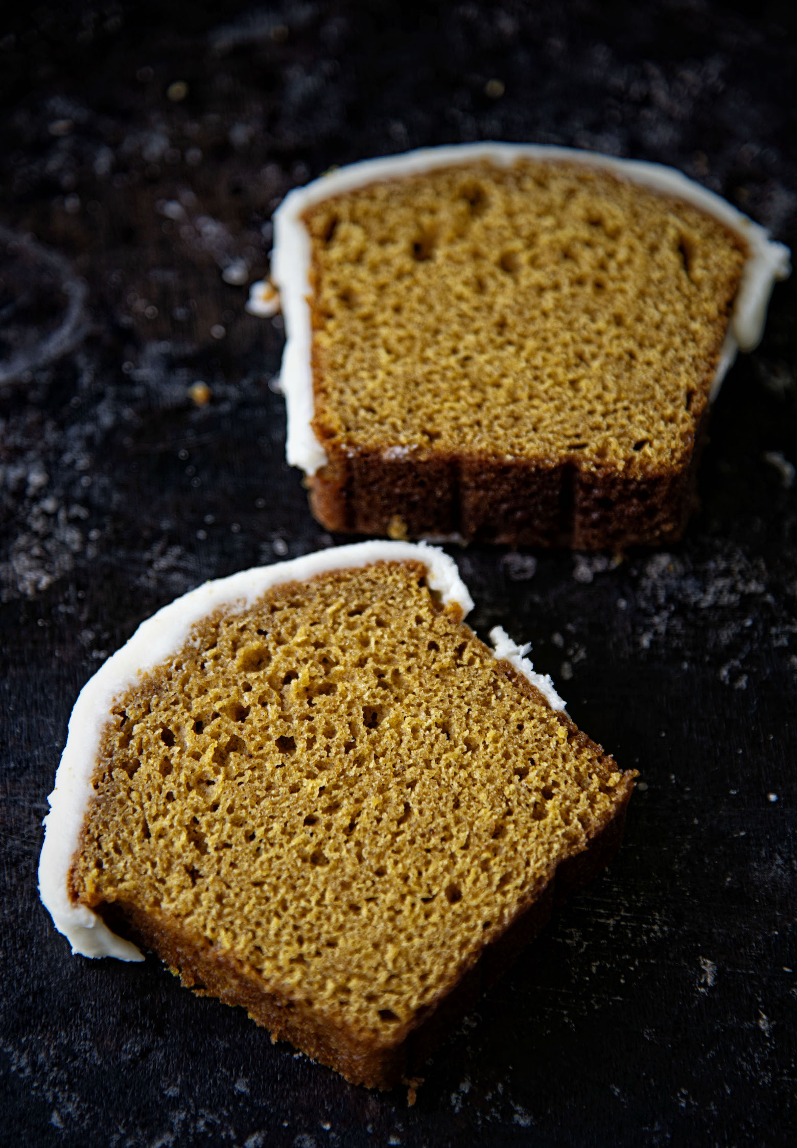 Whiskey Glazed Spiced Pumpkin Loaf 