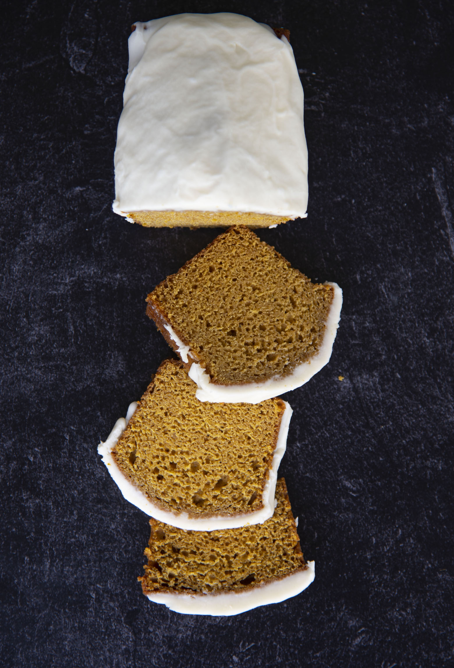 Whiskey Glazed Spiced Pumpkin Loaf 