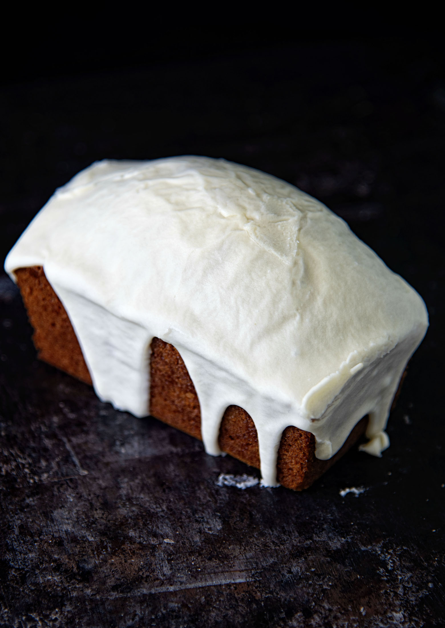 Whiskey Glazed Spiced Pumpkin Loaf