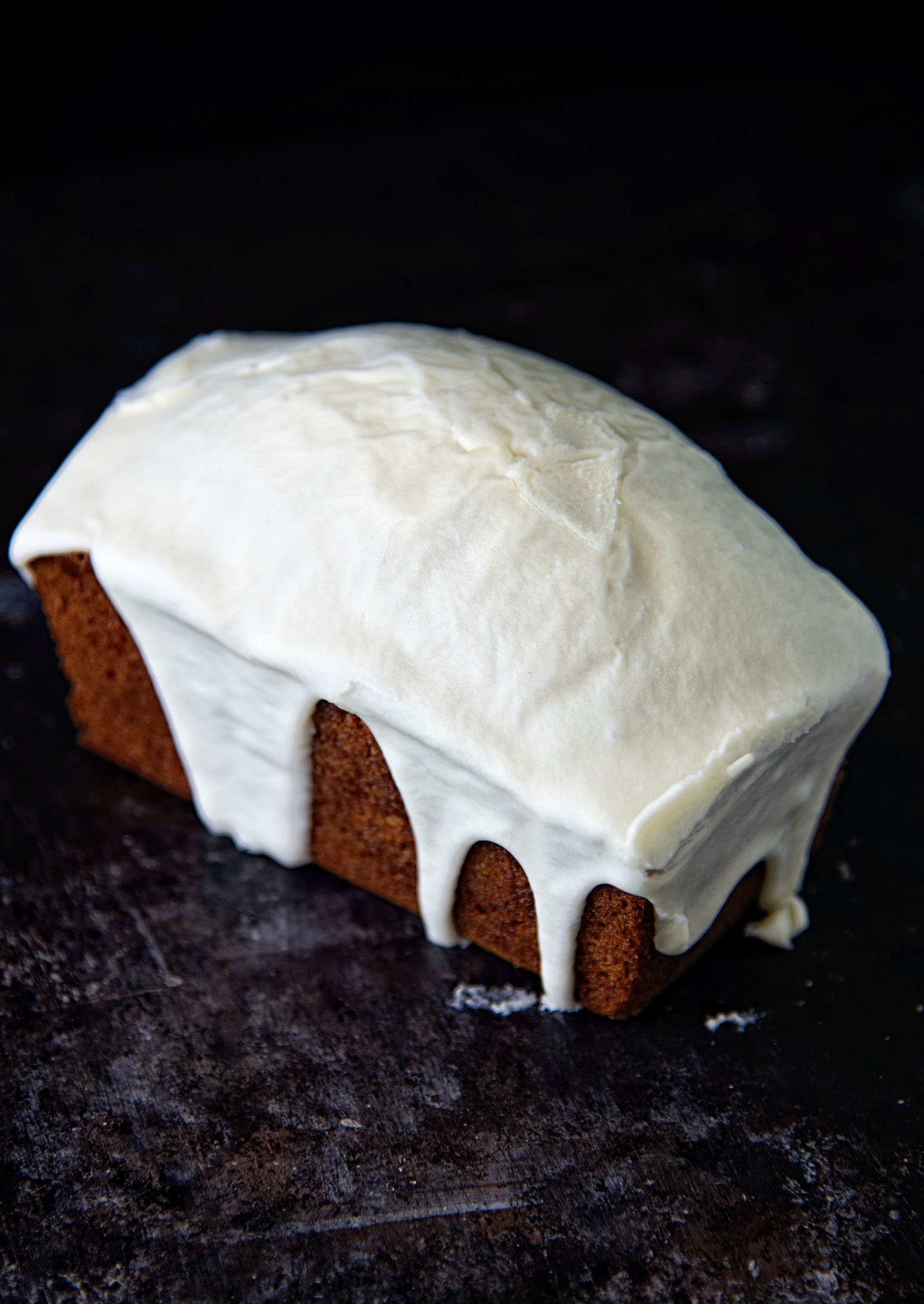 Whiskey Glazed Spiced Pumpkin Loaf 