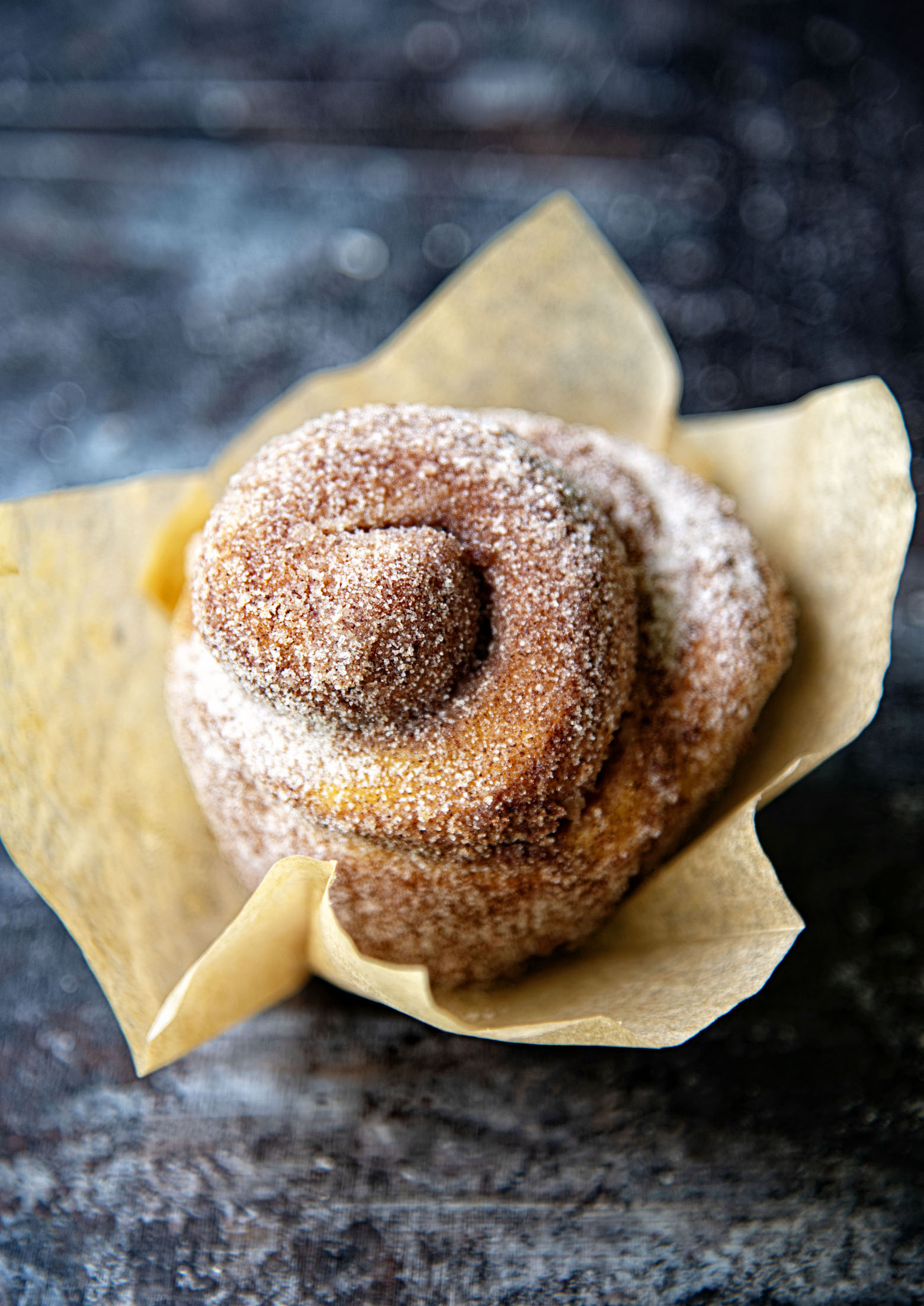 Brown Butter Cinnamon Sugar Pumpkin Brioche Buns