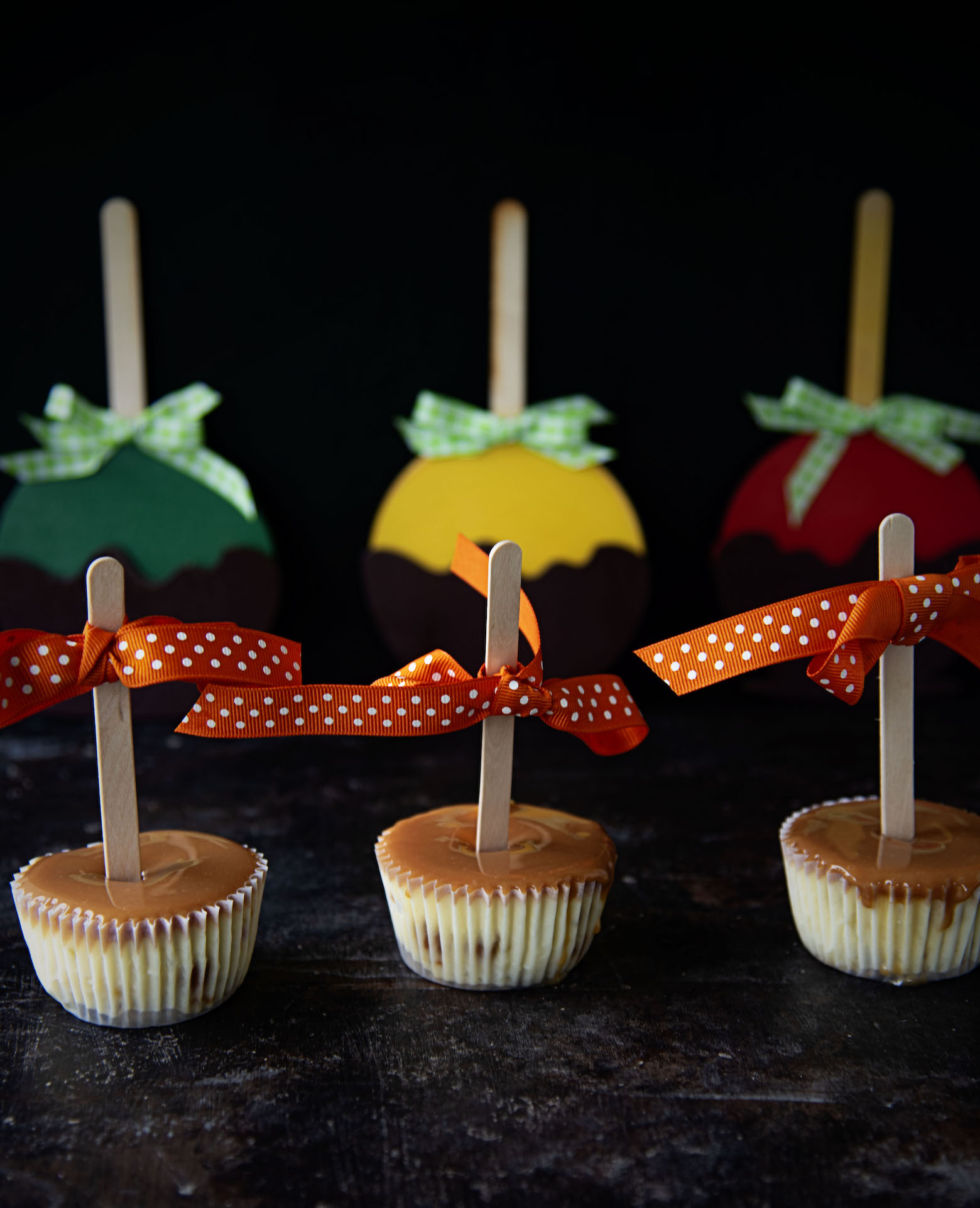 Caramel Apple Cheesecake Cups