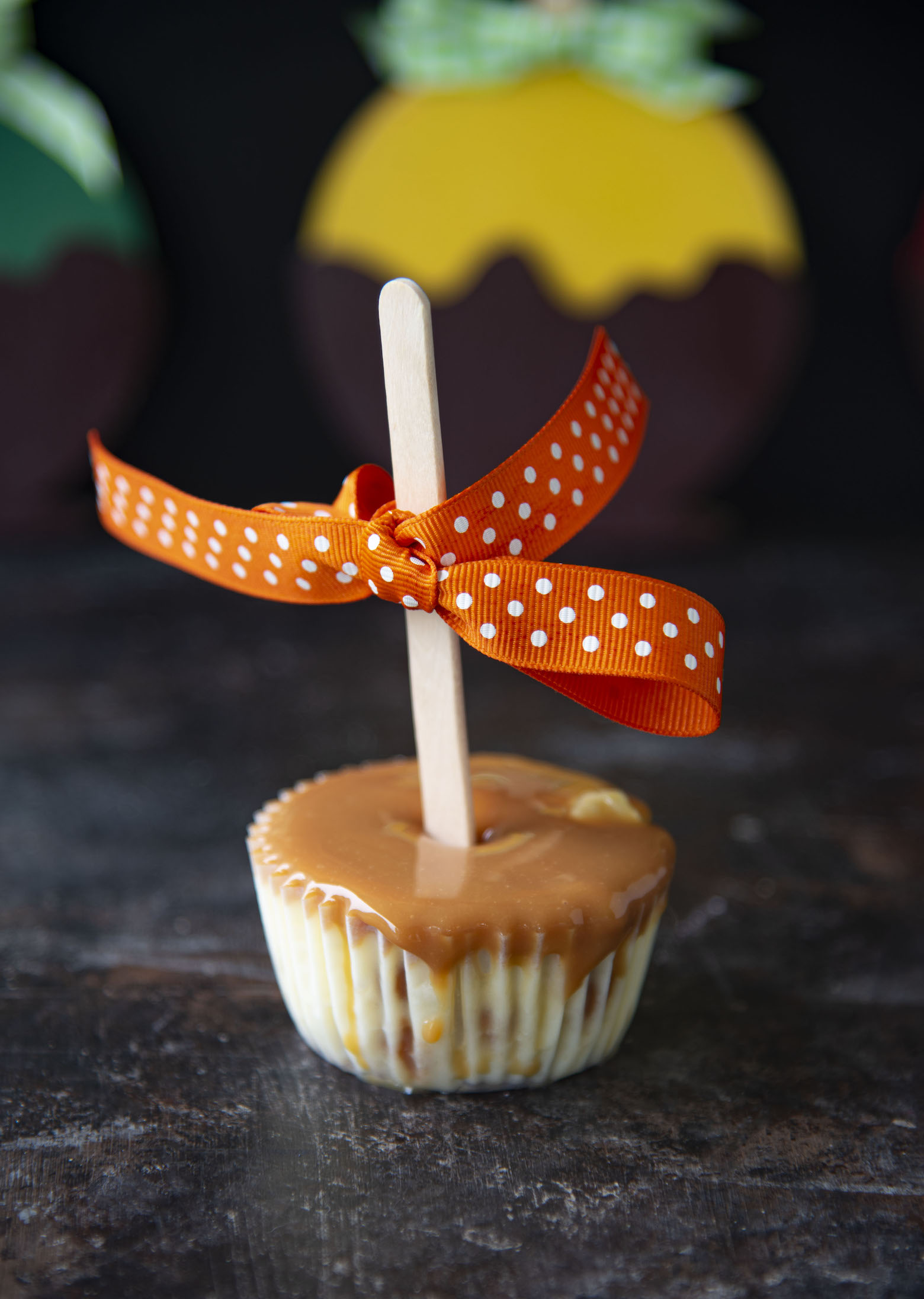 Caramel Apple Cheesecake Cups 