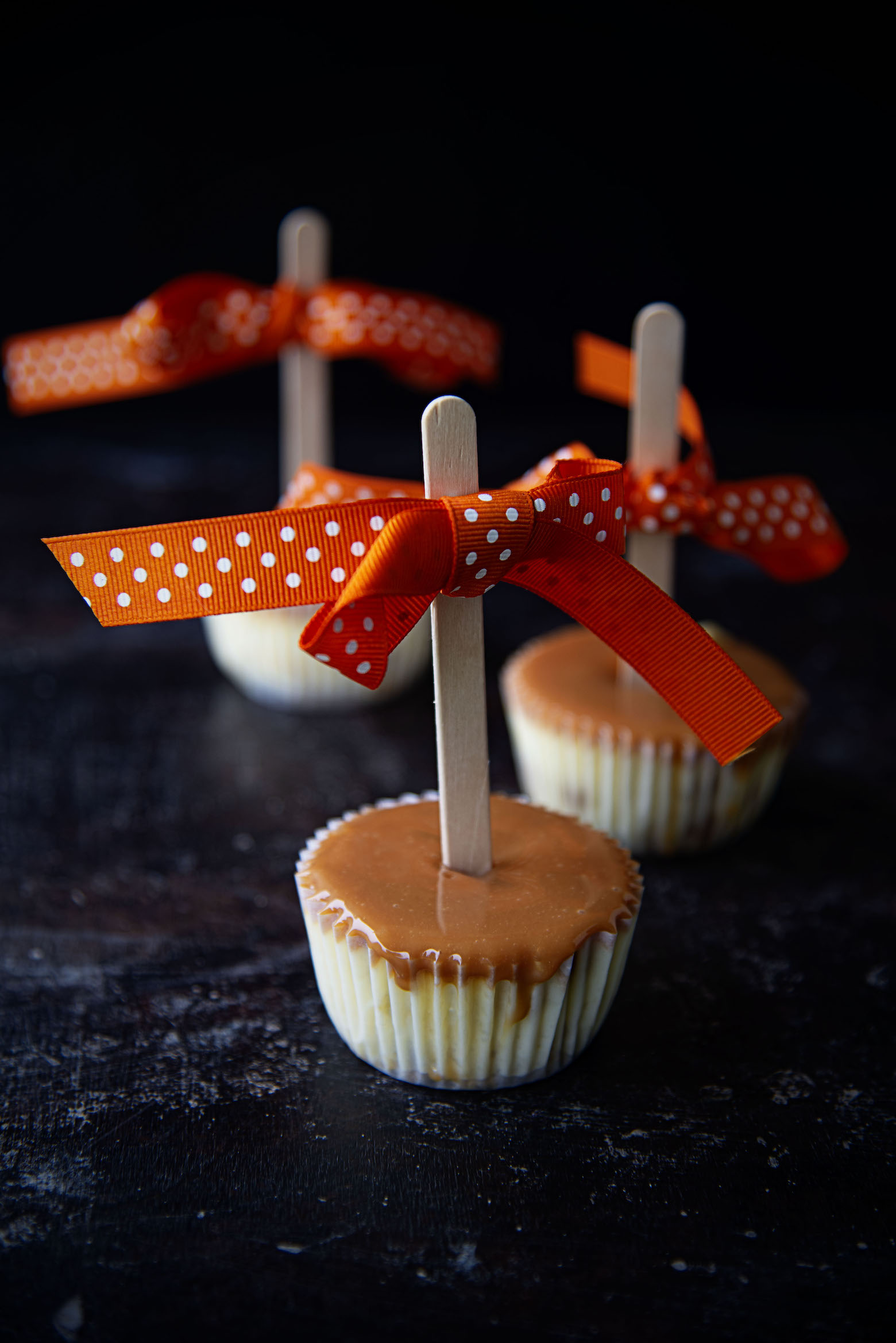 Caramel Apple Cheesecake Cups