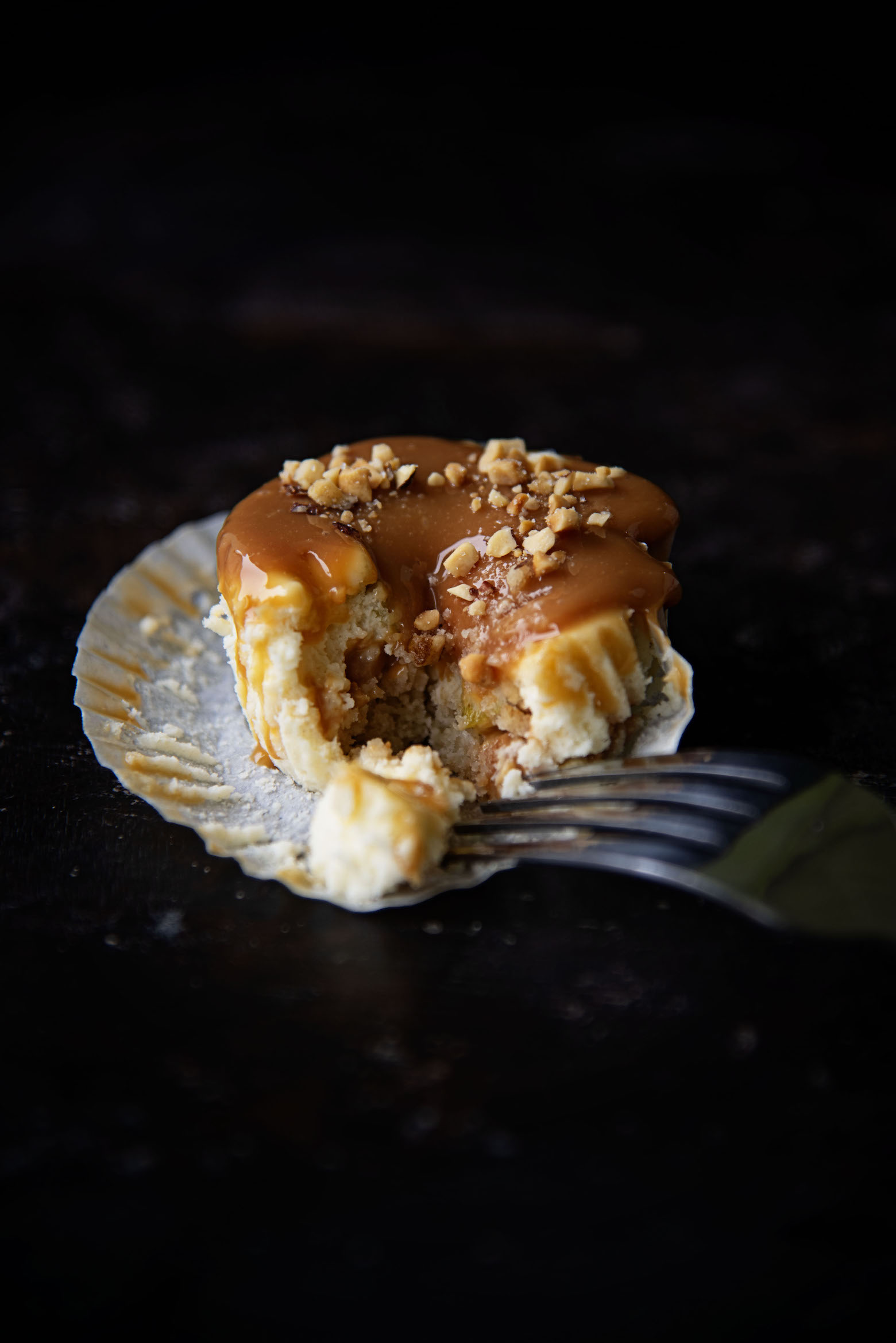 Caramel Apple Cheesecake Cups 