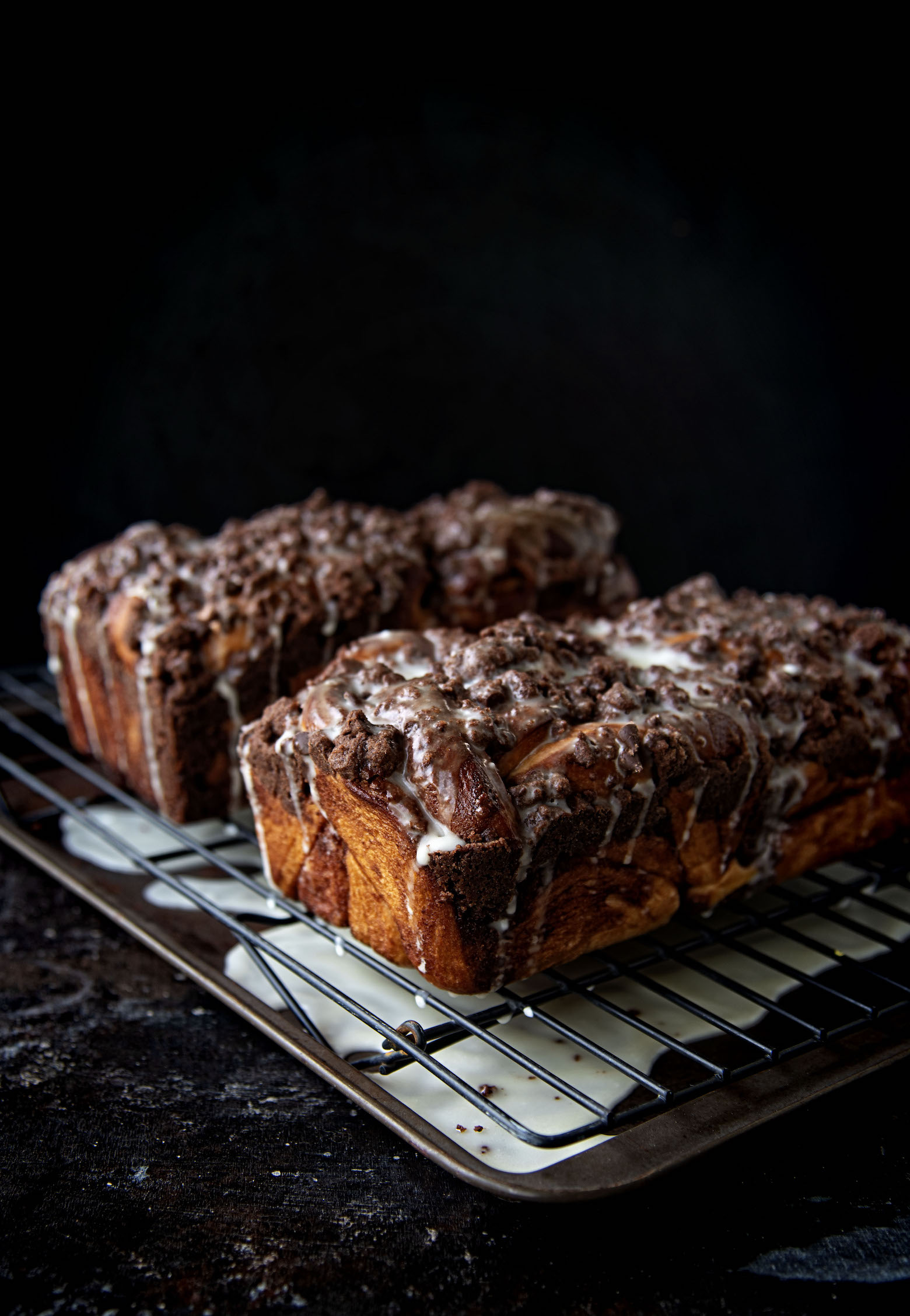 Chocolate Orange Crumb Babka