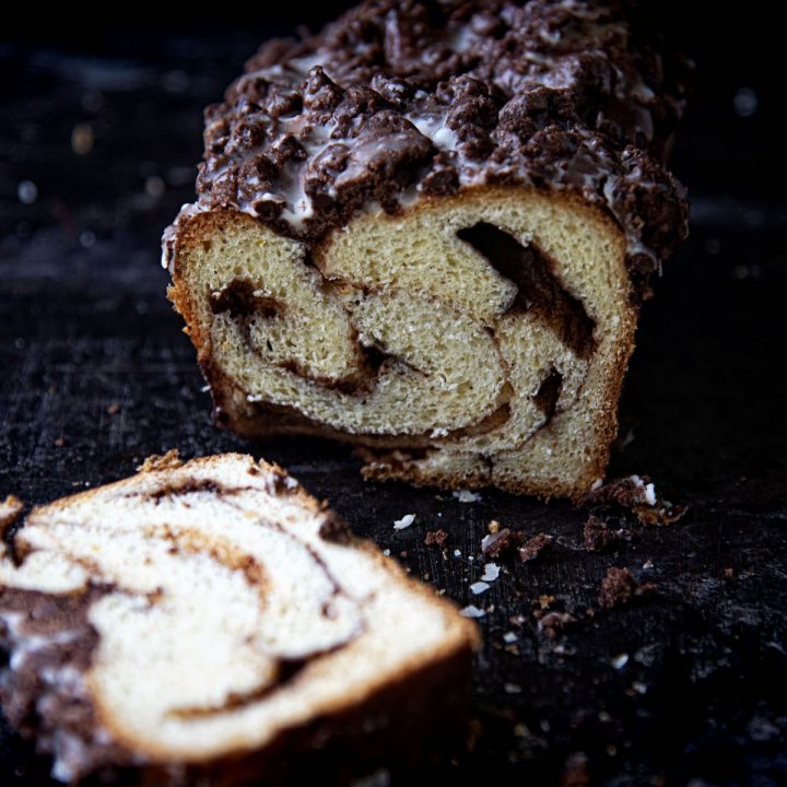 Chocolate Orange Crumb Babka