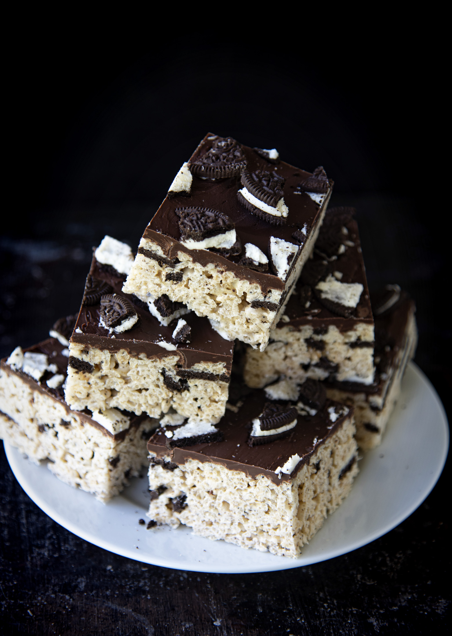 Cookies and Cream Rice Krispie Treats