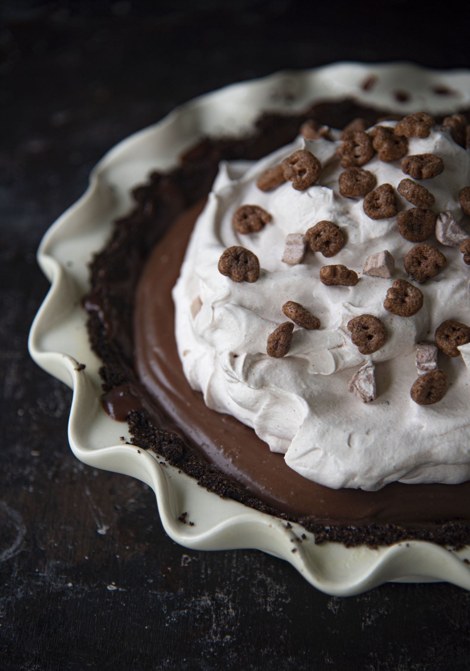 Count Chocula Cream Pie