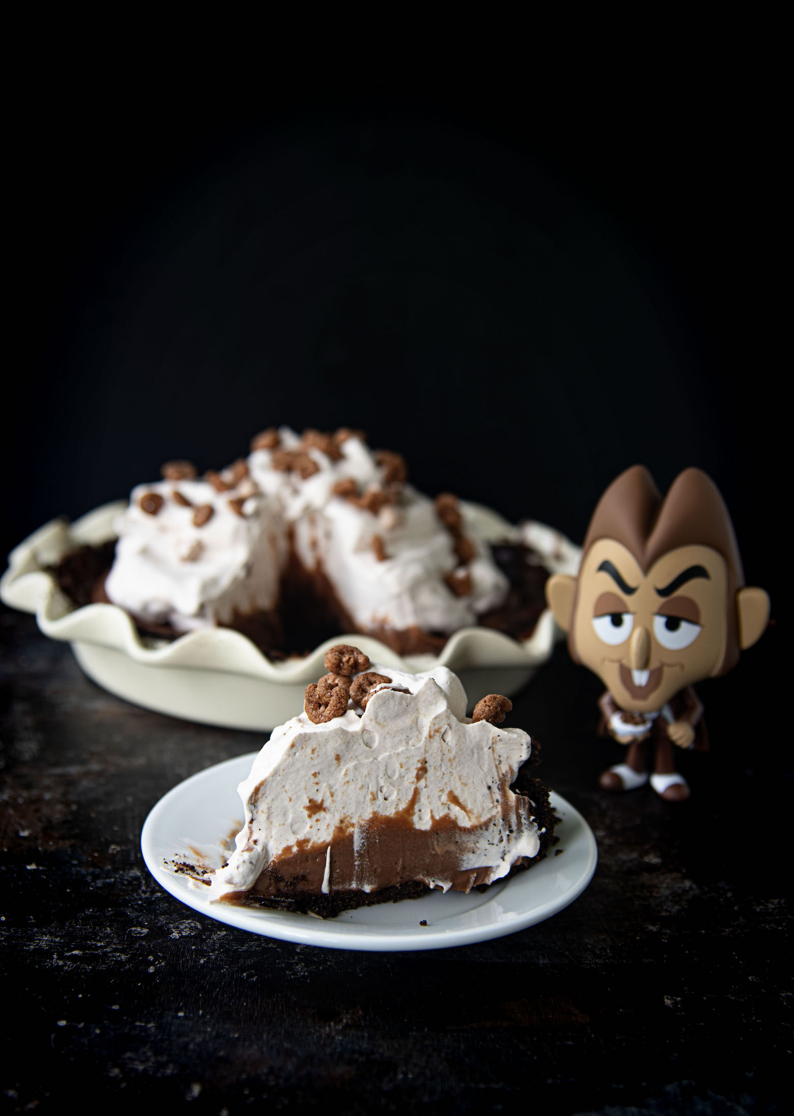 Count Chocula Cream Pie