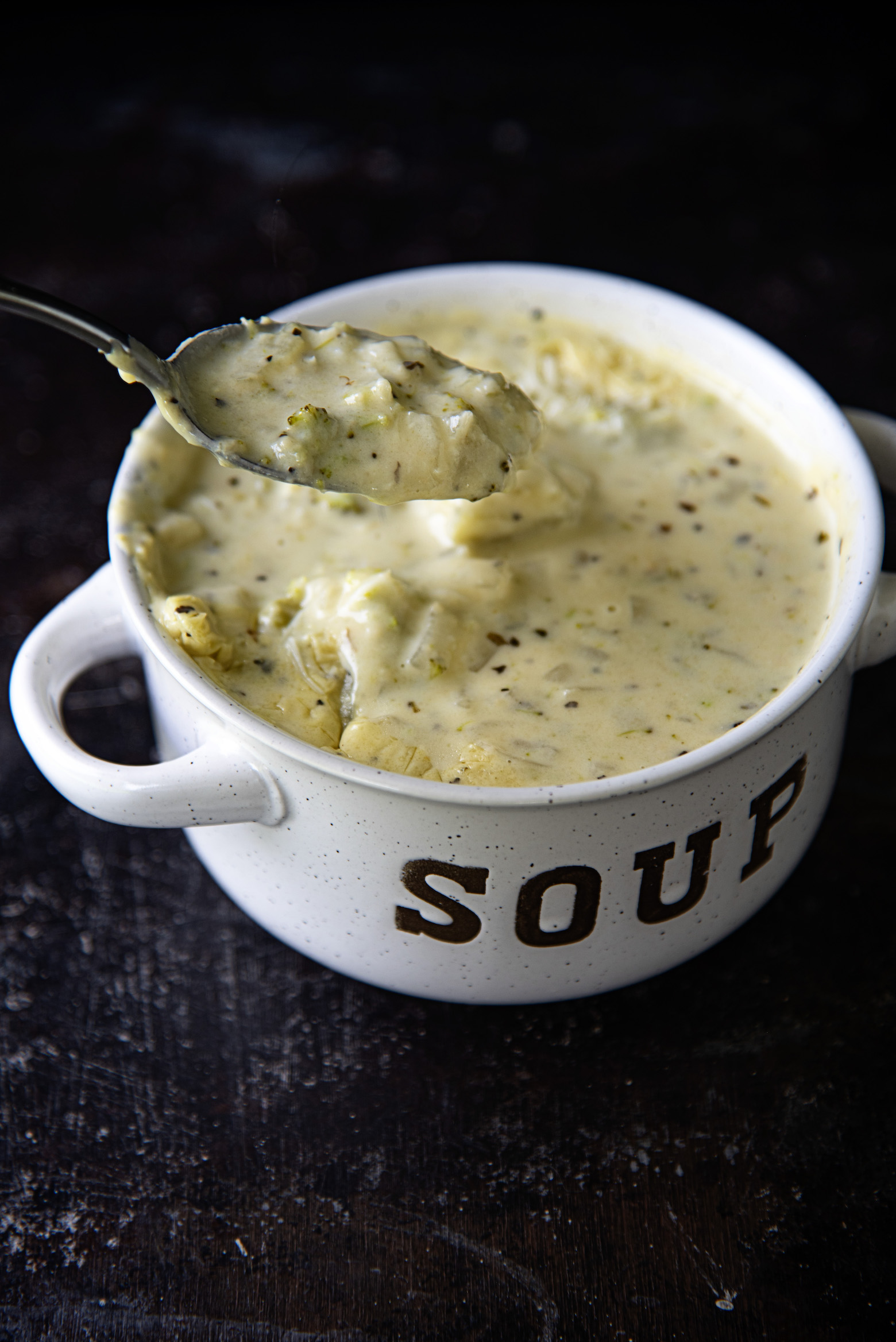 Easy Italian Broccoli Cheese Soup