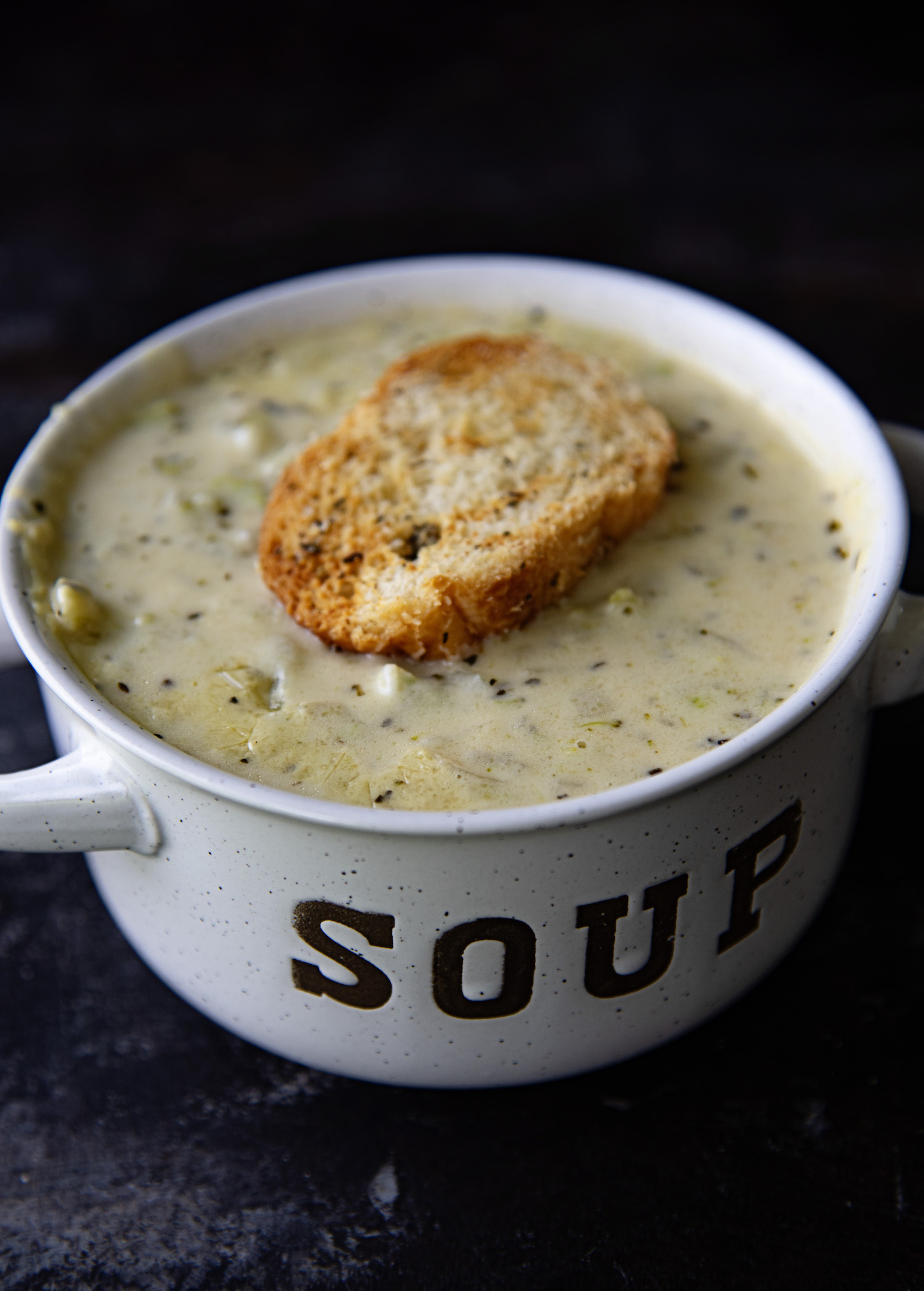 Easy Italian Broccoli Cheese Soup