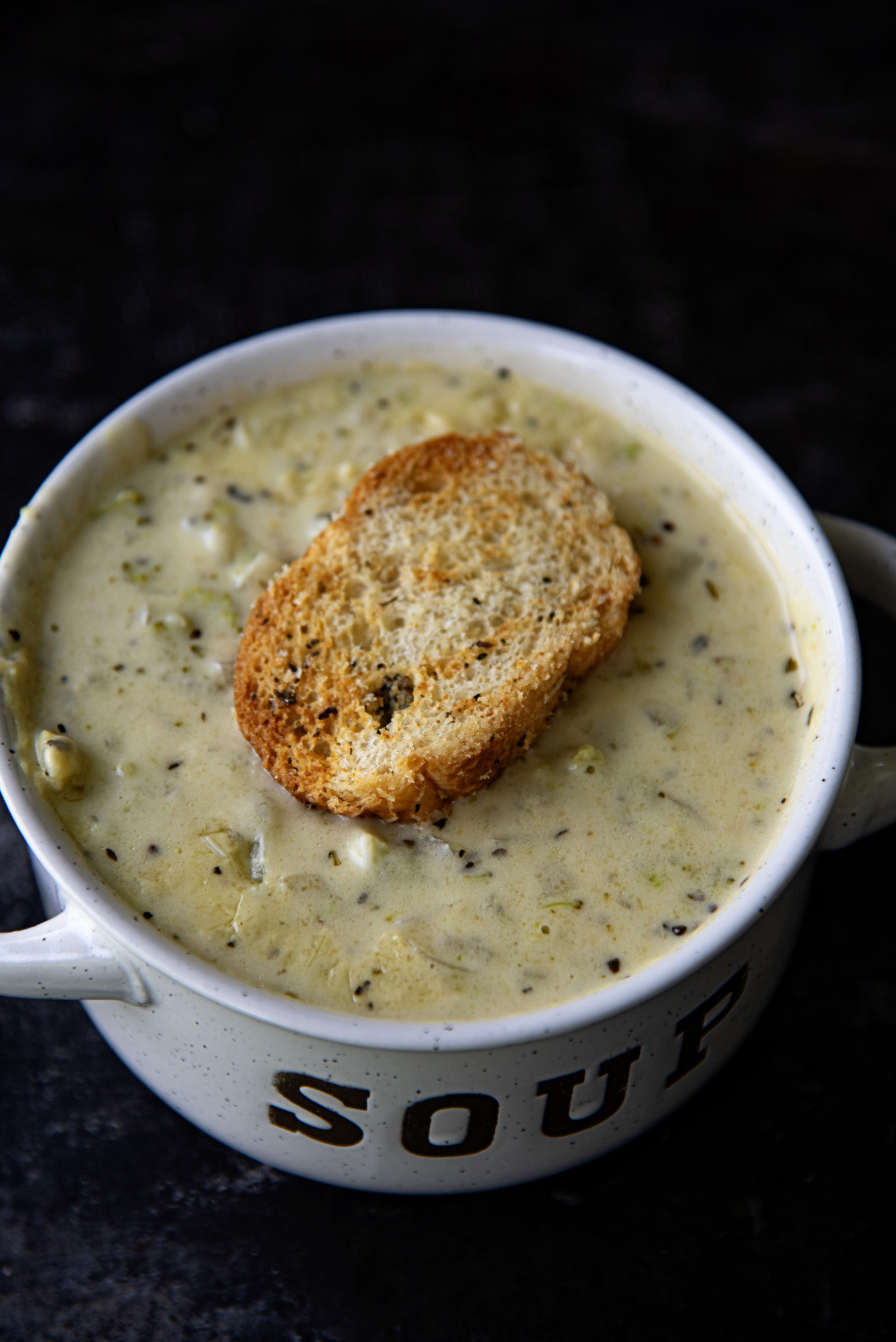Easy Italian Broccoli Cheese Soup