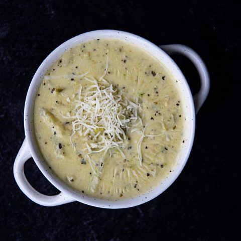 Easy Italian Broccoli Cheese Soup