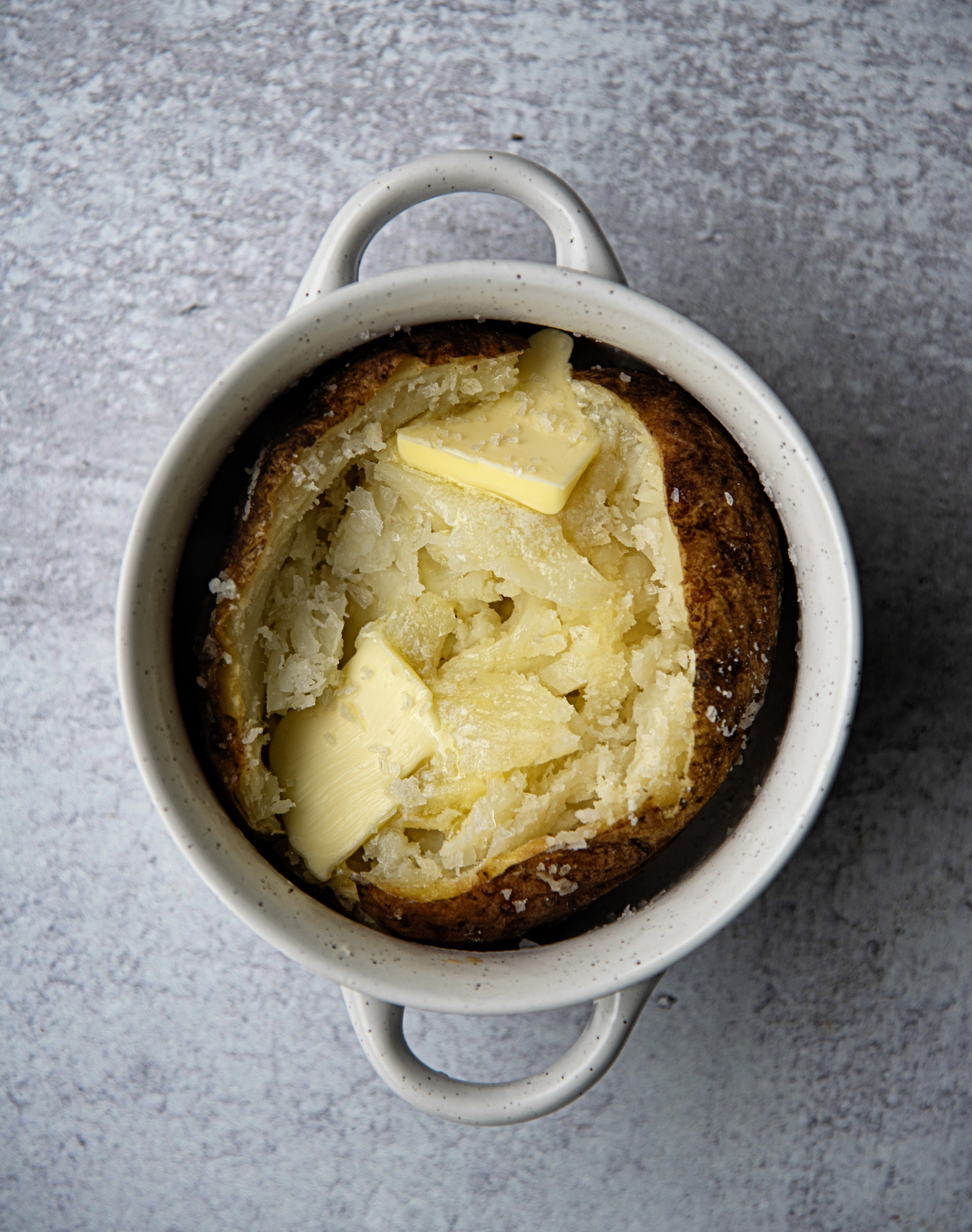 French Onion Soup Baked Potato Step 1