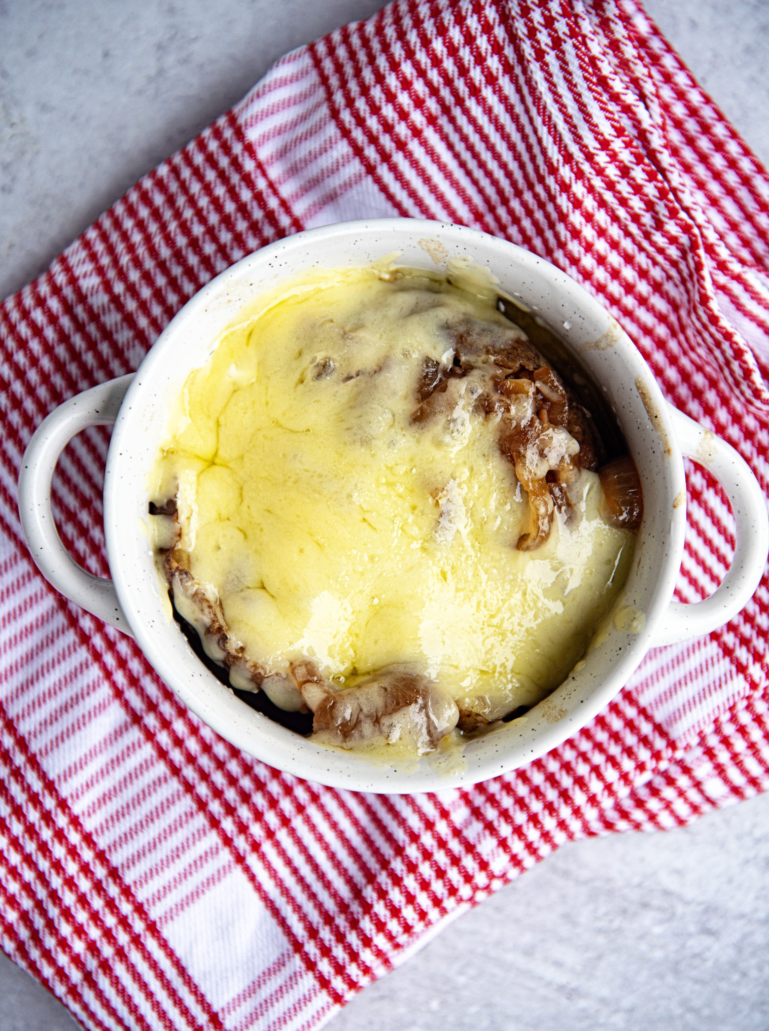 French Onion Soup Baked Potato Step 3