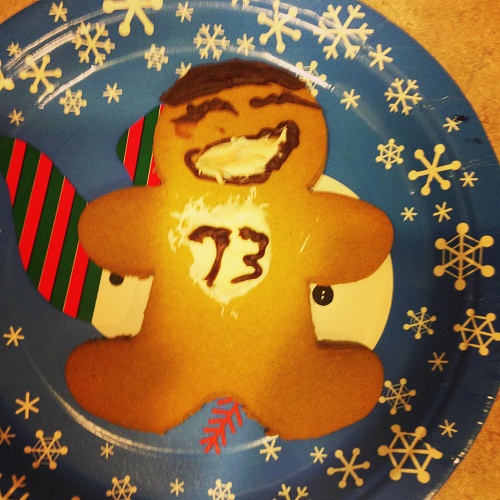 Gingerbread Sheldon