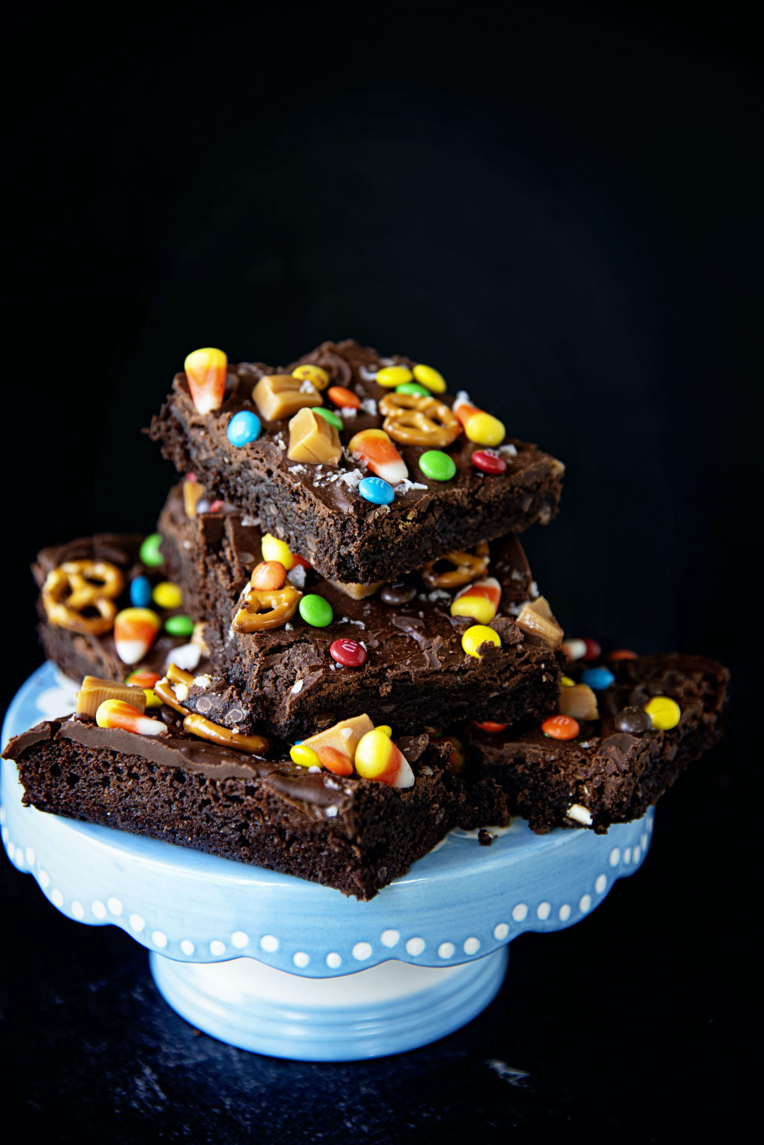 Halloween Candy Kitchen Sink Brownies