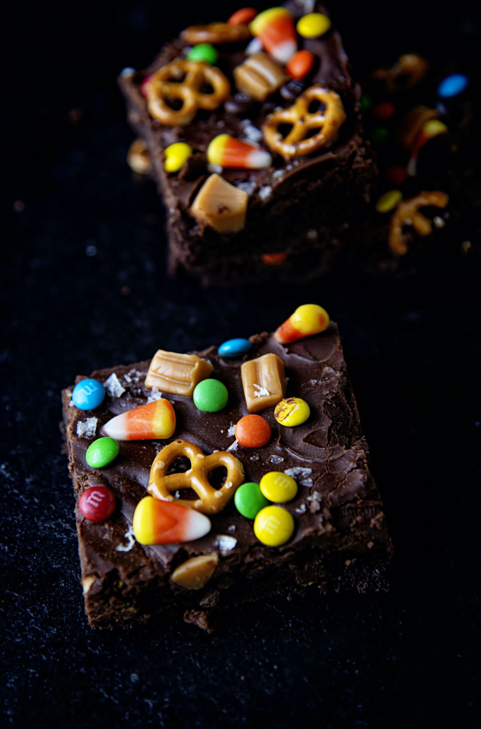 Halloween Candy Kitchen Sink Brownies