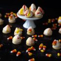 Mini Mallomar Candy Corn Cookies #HalloweenTreatsWeek