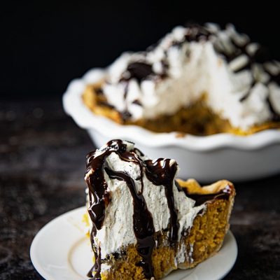 Pumpkin Oreo Cream Cheese Pie