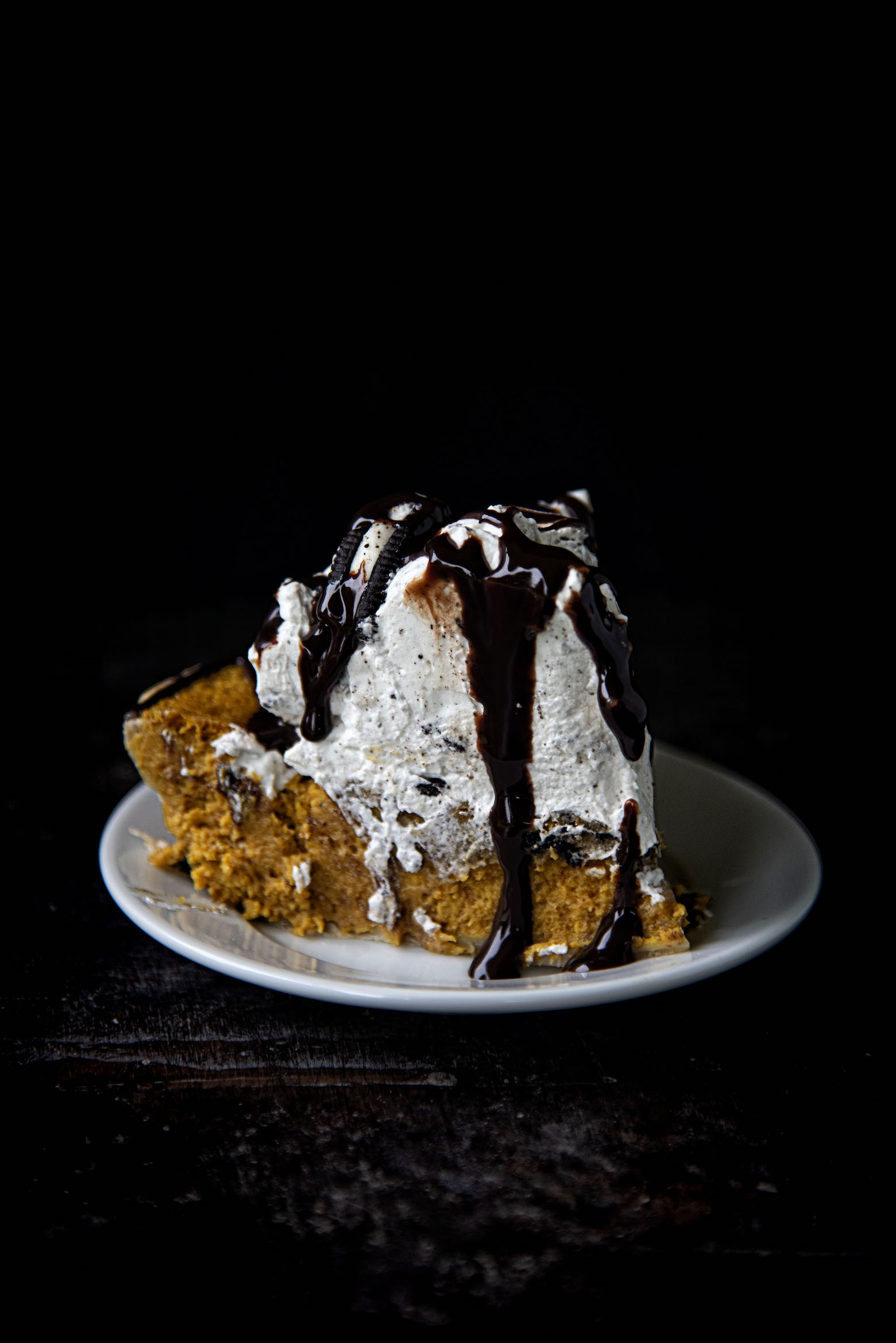 Pumpkin Oreo Cream Cheese Pie