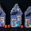 Rice Krispie Treat Haunted Houses #HalloweenTreatsWeek