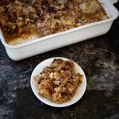 Snickerdoodle Cookie Apple Cobbler