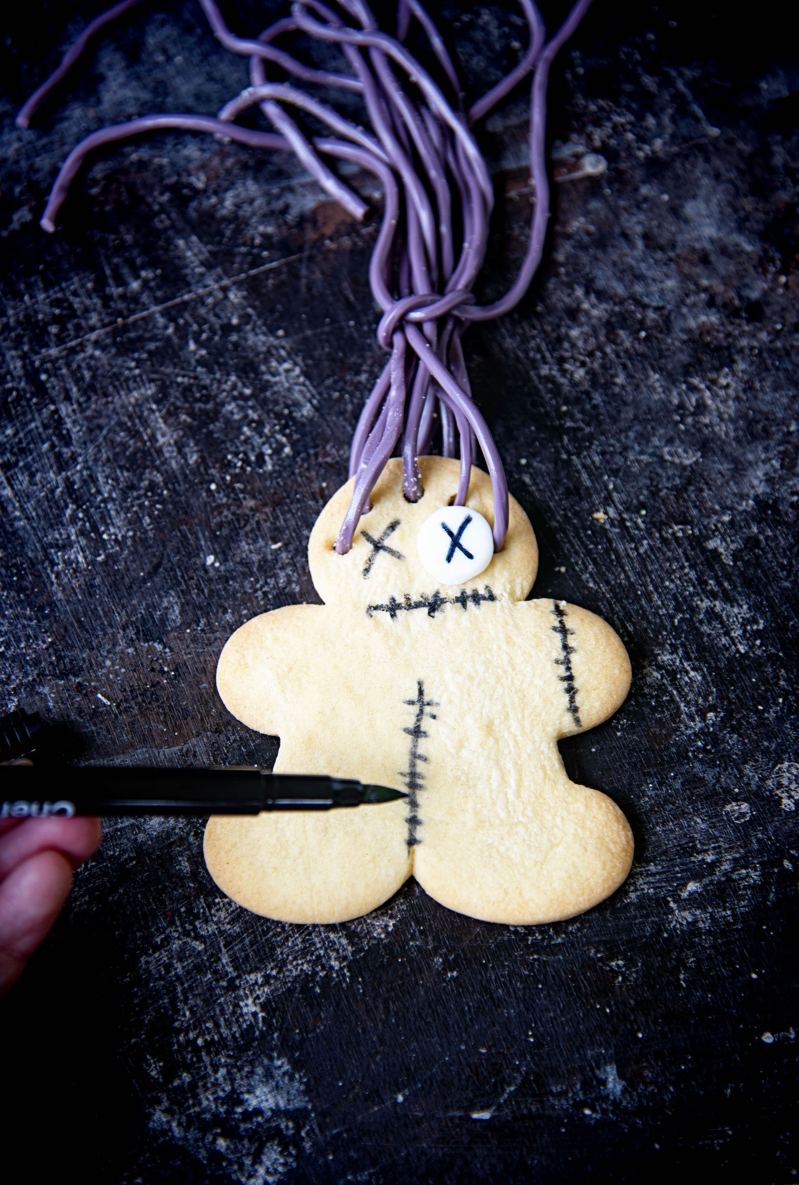 Step 6 Voodoo Doll Cookies