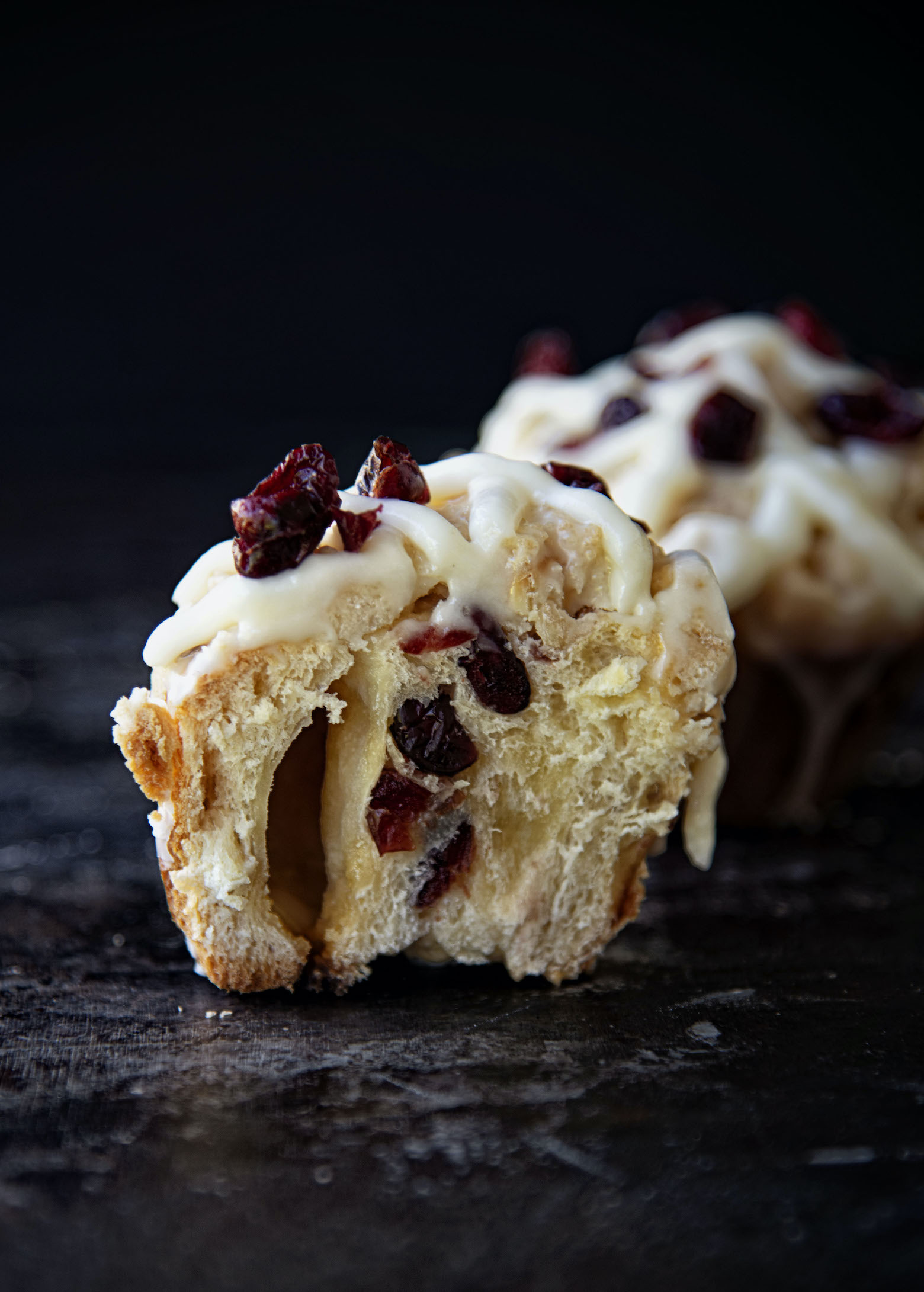 Cranberry Bliss Sweet Rolls 