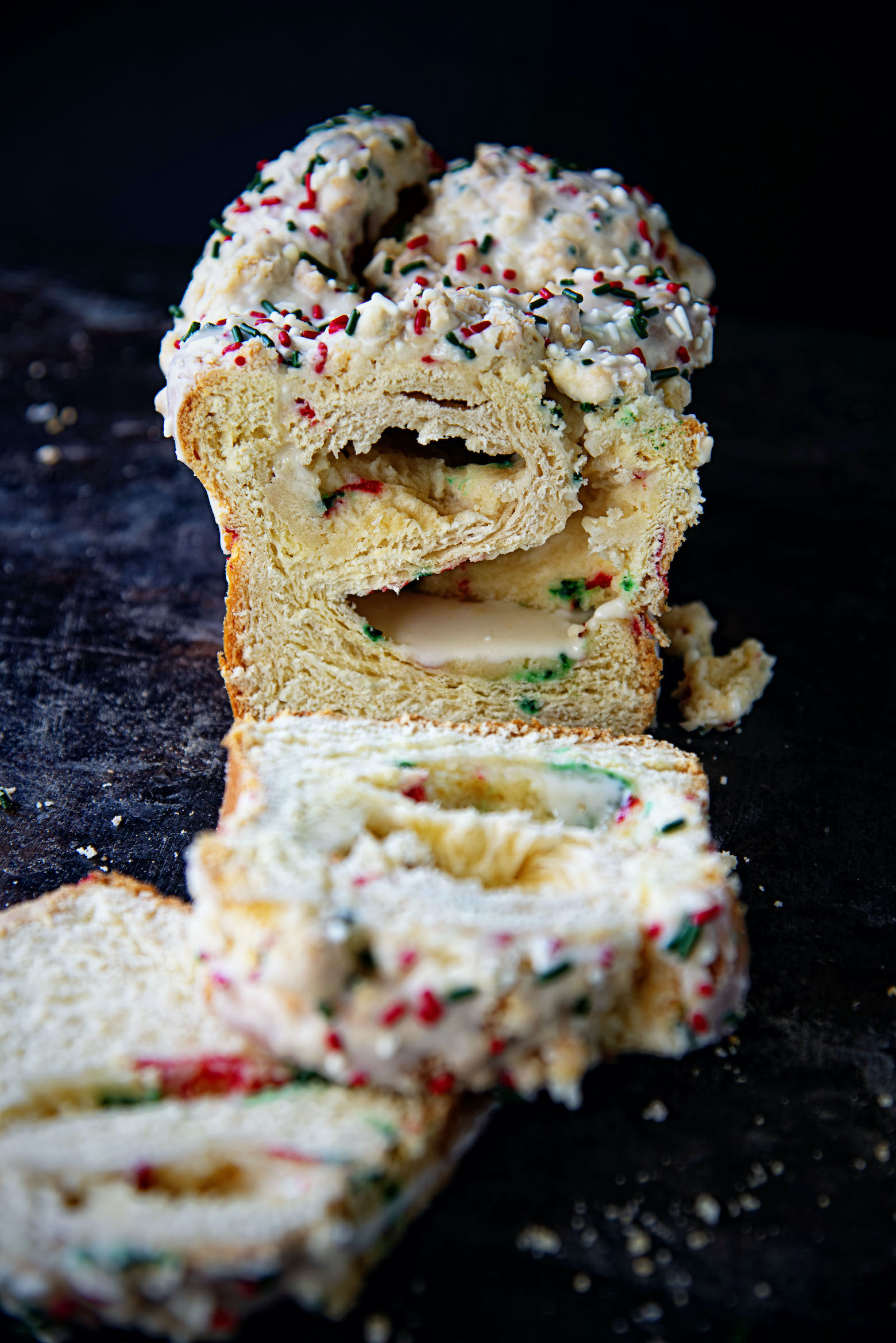 Sugar Cookie Crumb Topped Babka