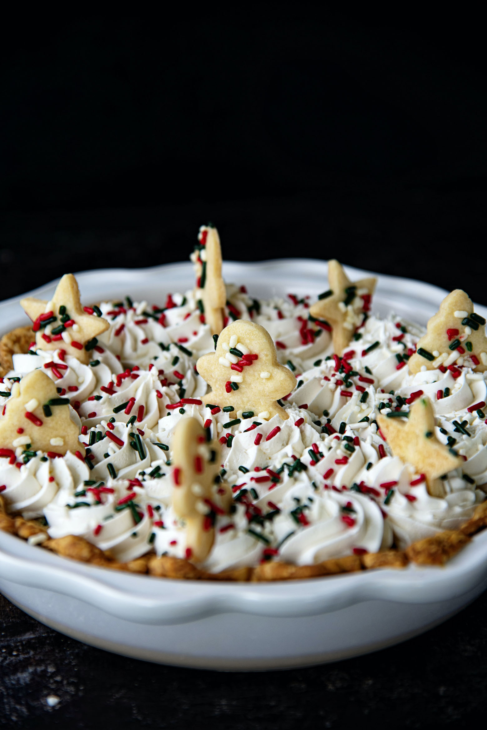 Sugar Cookie Sprinkle Pie