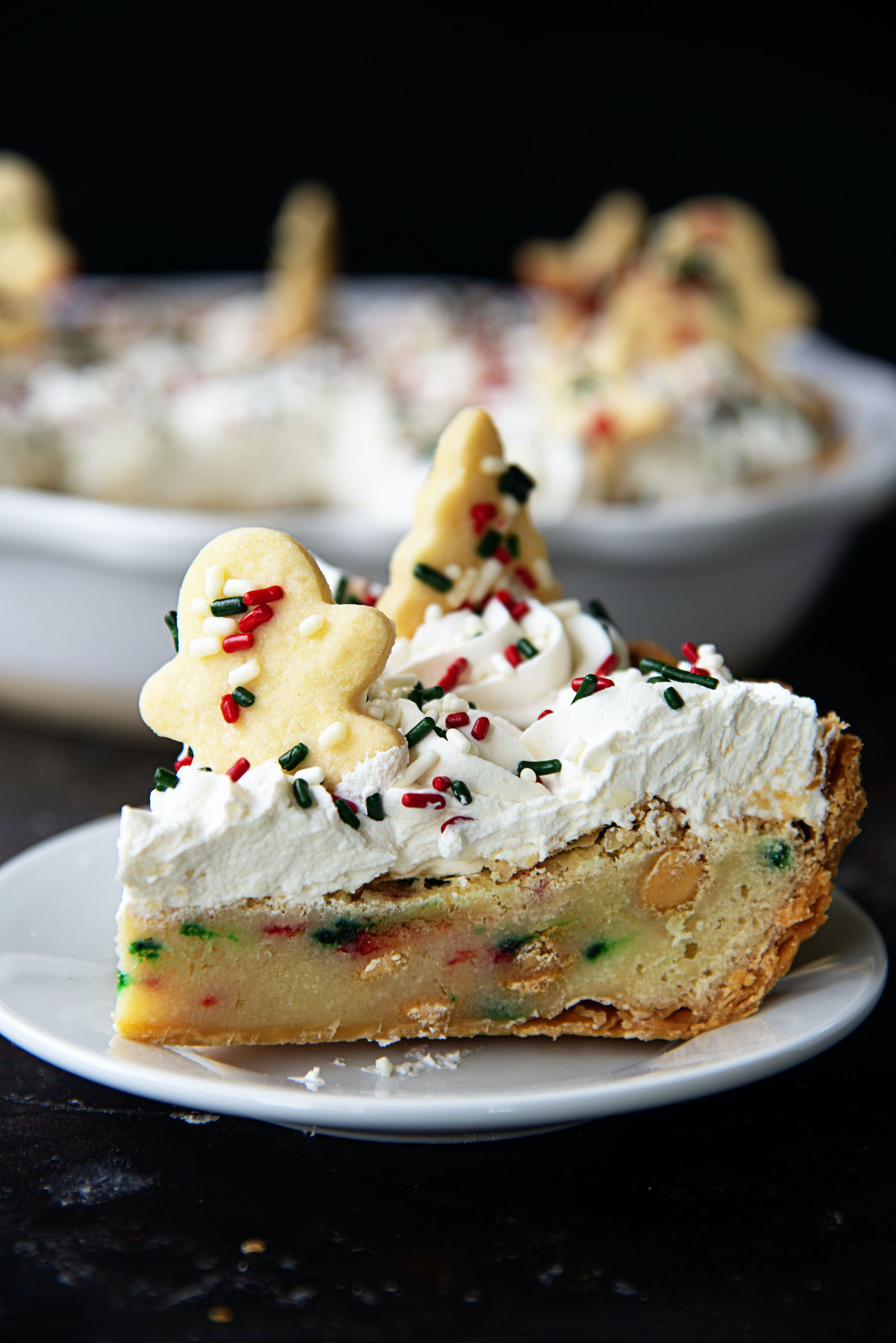 Sugar Cookie Sprinkle Pie