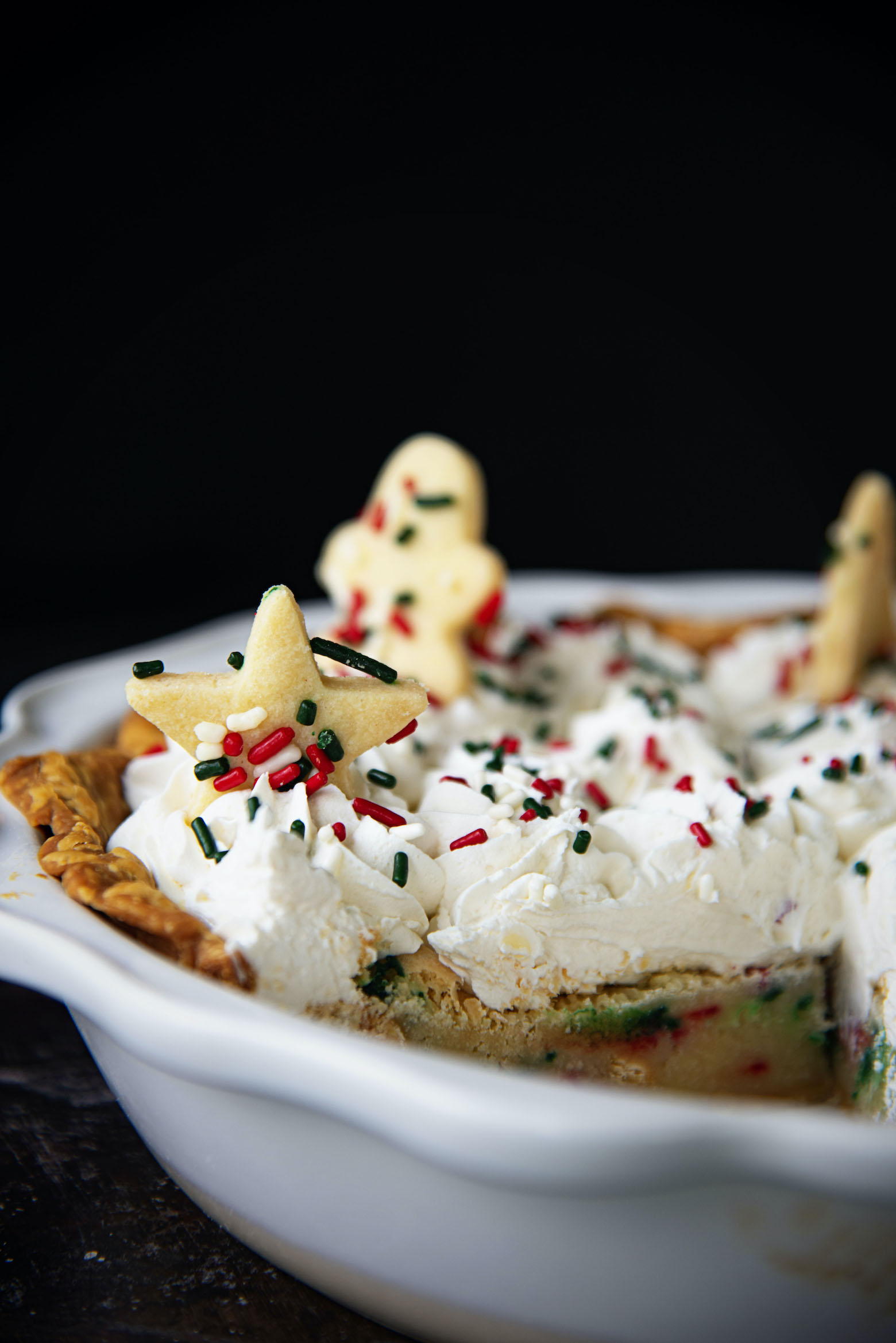 Sugar Cookie Sprinkle Pie