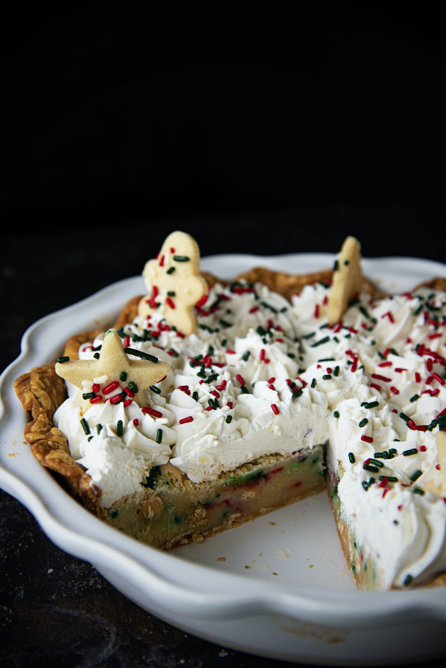 Sugar Cookie Sprinkle Pie