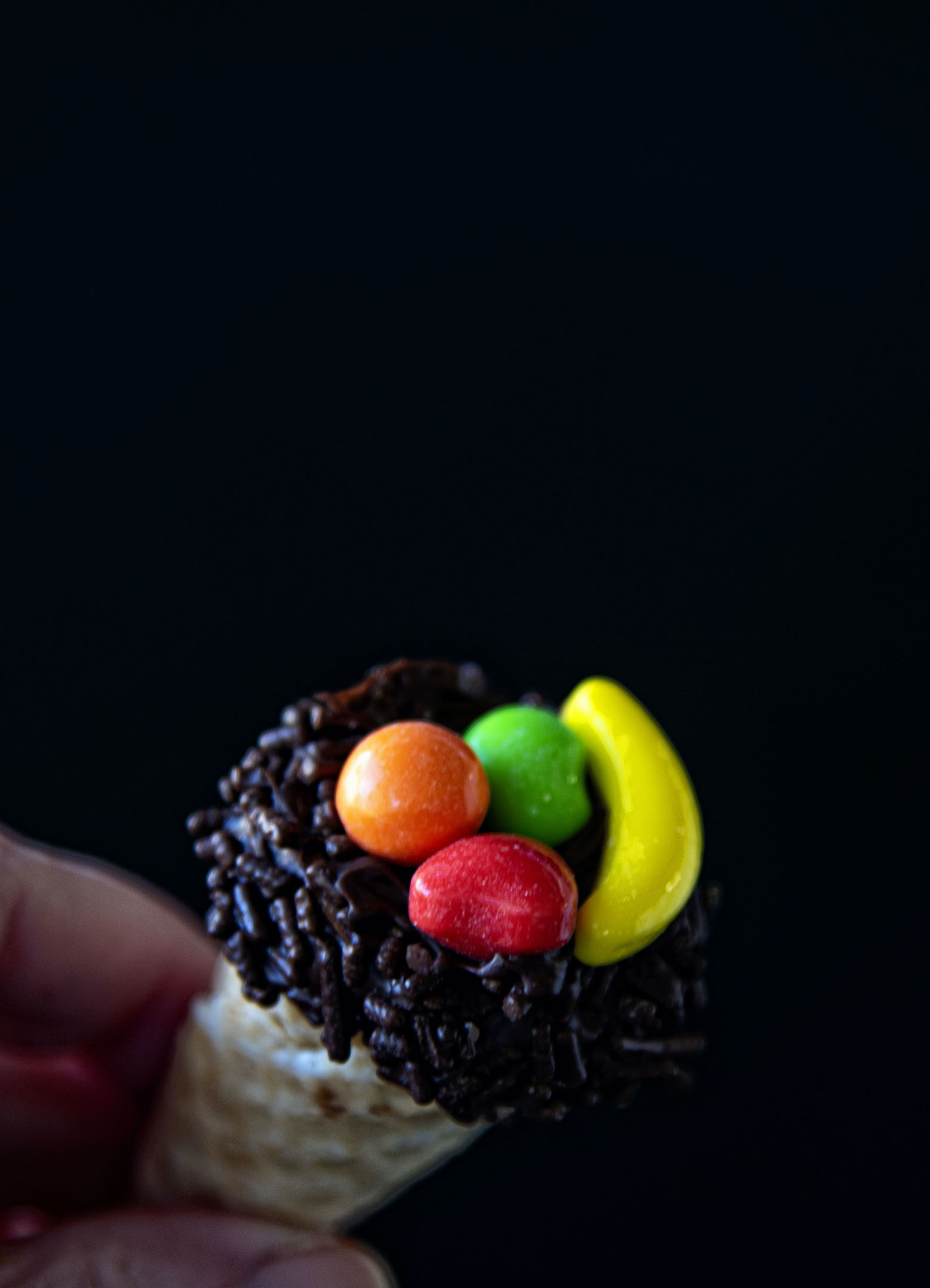 Thanksgiving Cornucopia Cake Pops