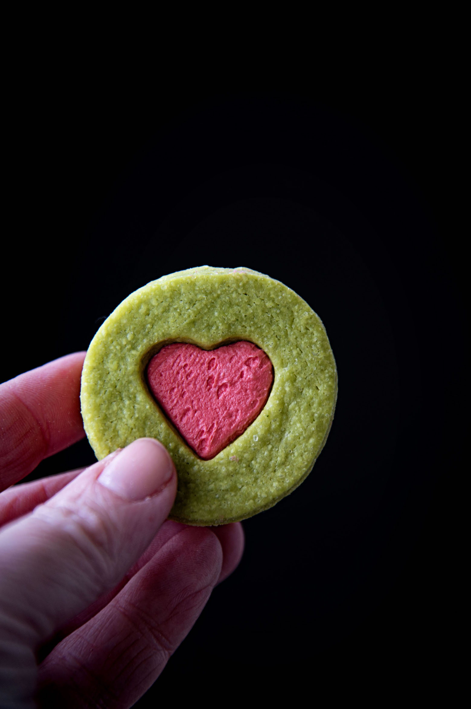 The Grinch Buttercream Sandwich Cookies 