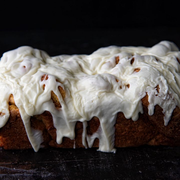 Eggnog Cinnamon Sugar Babka