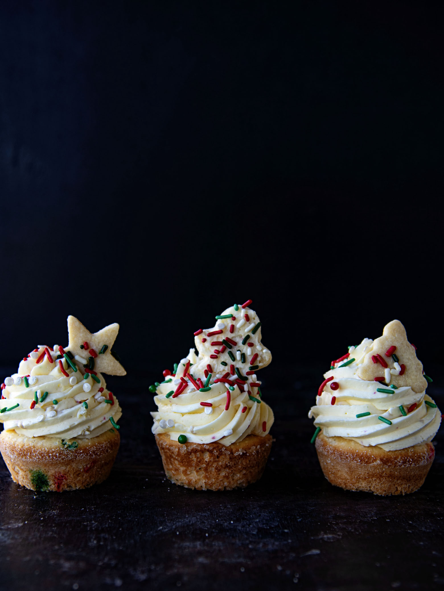 Frosted Sugar Cookie Cupcakes