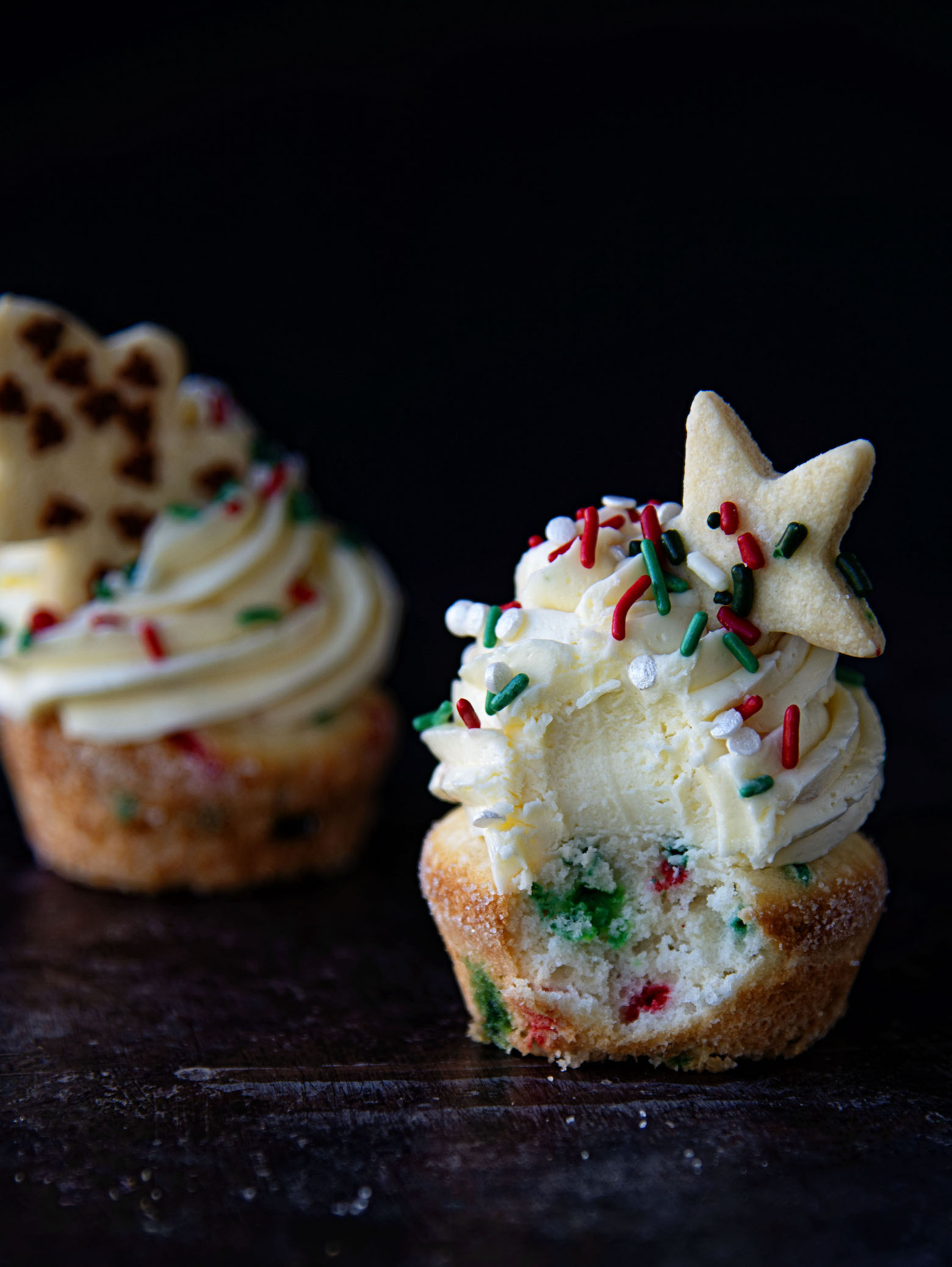 Frosted Sugar Cookie Cupcakes